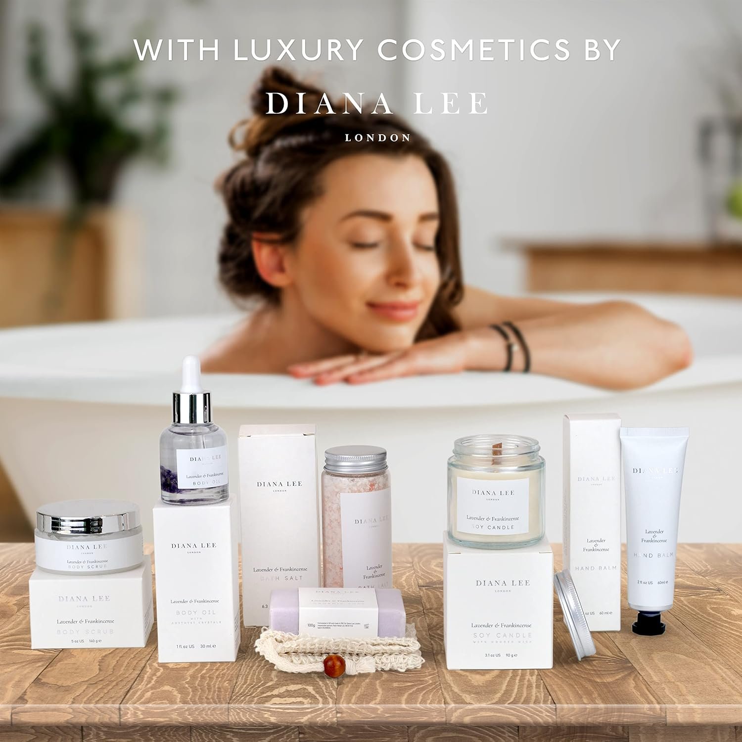 Luxury Spa Birthday Gifts for Women Self Care Gift Set with Lavender | Relaxation Gifts, Pampering Self Care Gifts for Women, Bath Products, Wellness Box, Stress Relief, Bridal Shower Present - Image 4