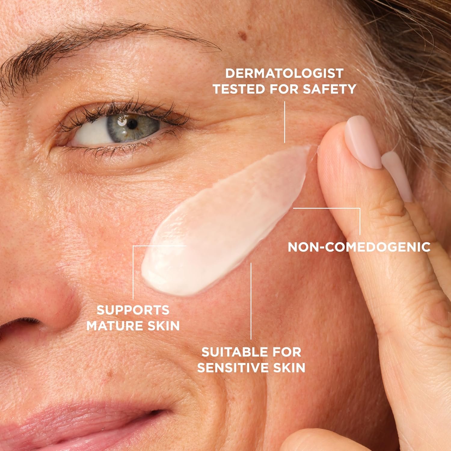 IT Cosmetics Confidence in a Cream Anti-aging Hydrating Facial Moisturizer | Reverses Signs of Aging Skin for Youthful Glow, 48HR Hydration, Skin Barrier Repair, Reduces Wrinkles with 4% Niacinamide - Image 8