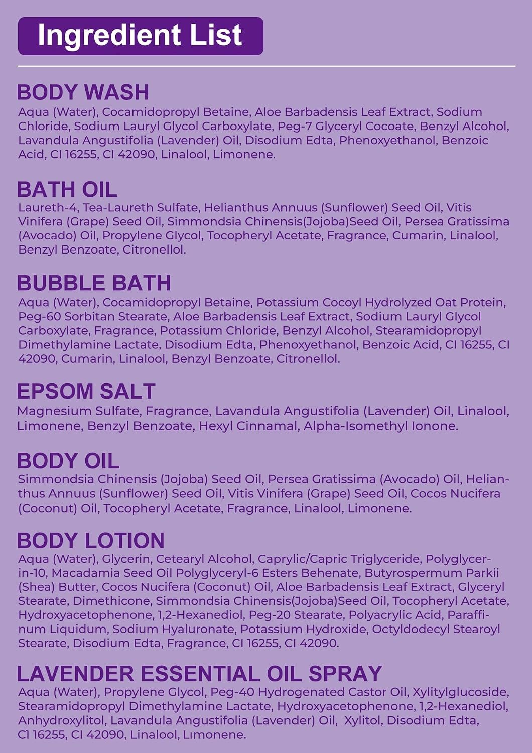 Spa Gifts for Women,Bath Body Care Wash Christmas Gifts Baskets for Women,Relaxation Calming Lavender Spa Set Home Self Care Shower Kit Birthday Valentines Stocking Stuffers for Mom Wife Sister - Image 8