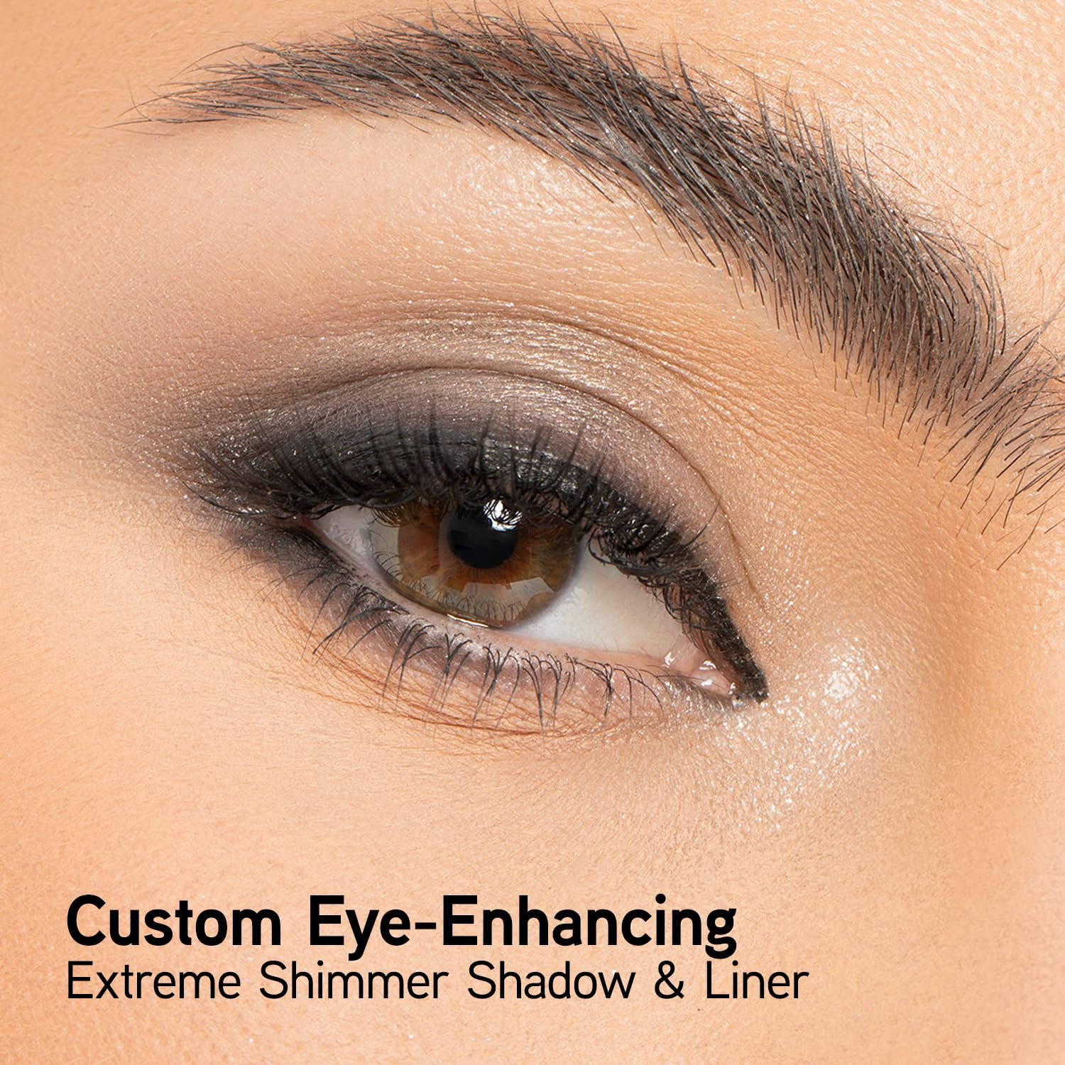 Physicians Formula Shimmer Strips Custom Eye-Enhancing Extreme Shimmer Shadow & Liner, Hypoallergenic Eyeshadow Palette with Reflective Liquid Powders – Nude Eyes - Image 2