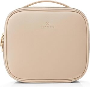 VLANDO Travel Makeup Bag for Women ...