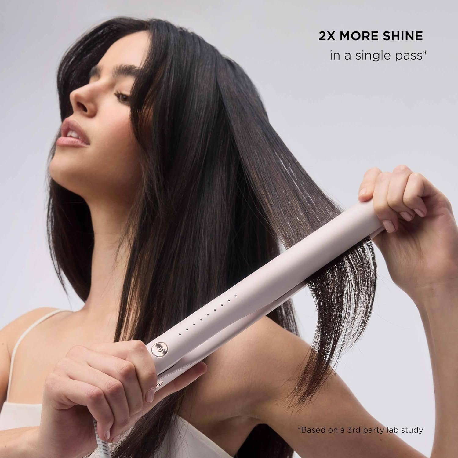 T3 SinglePass Smooth X Flat Iron, Professional Hair Straightener for Women with Extra-Long Korean Ceramic Plates & 9 Heat Settings for Straightening, Curling & Waving Fine to Thick Hair - Image 2