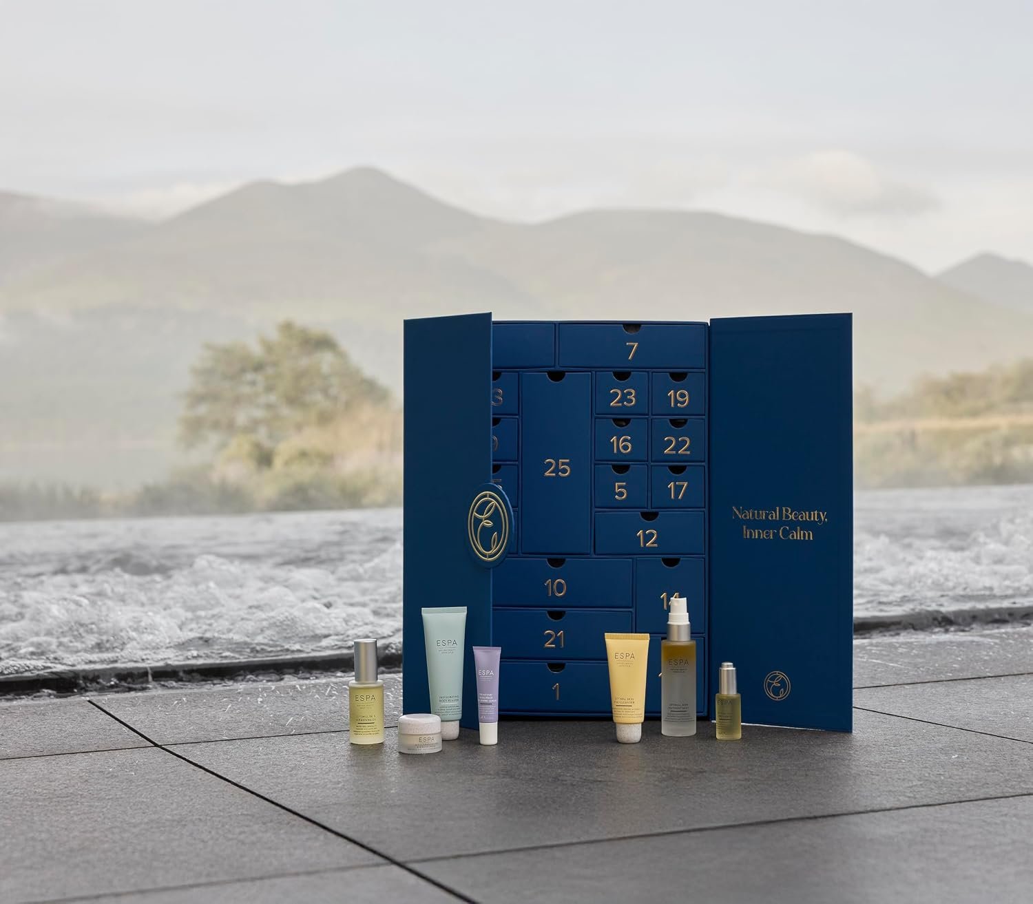 ESPA 25‑Piece Luxury Spa Beauty Gift Set Worth $874 | Luxury Beauty Spa Gift Set Includes Skincare, Essential Oils, Haircare, Bath & Body Care, Scrunchie & Candle - Image 3