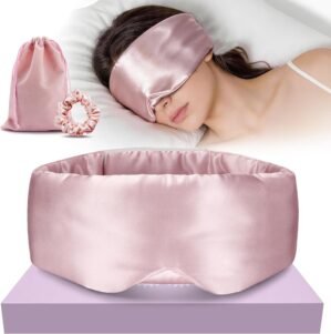Silk Sleep Mask 22 Momme 100% Mulbe...