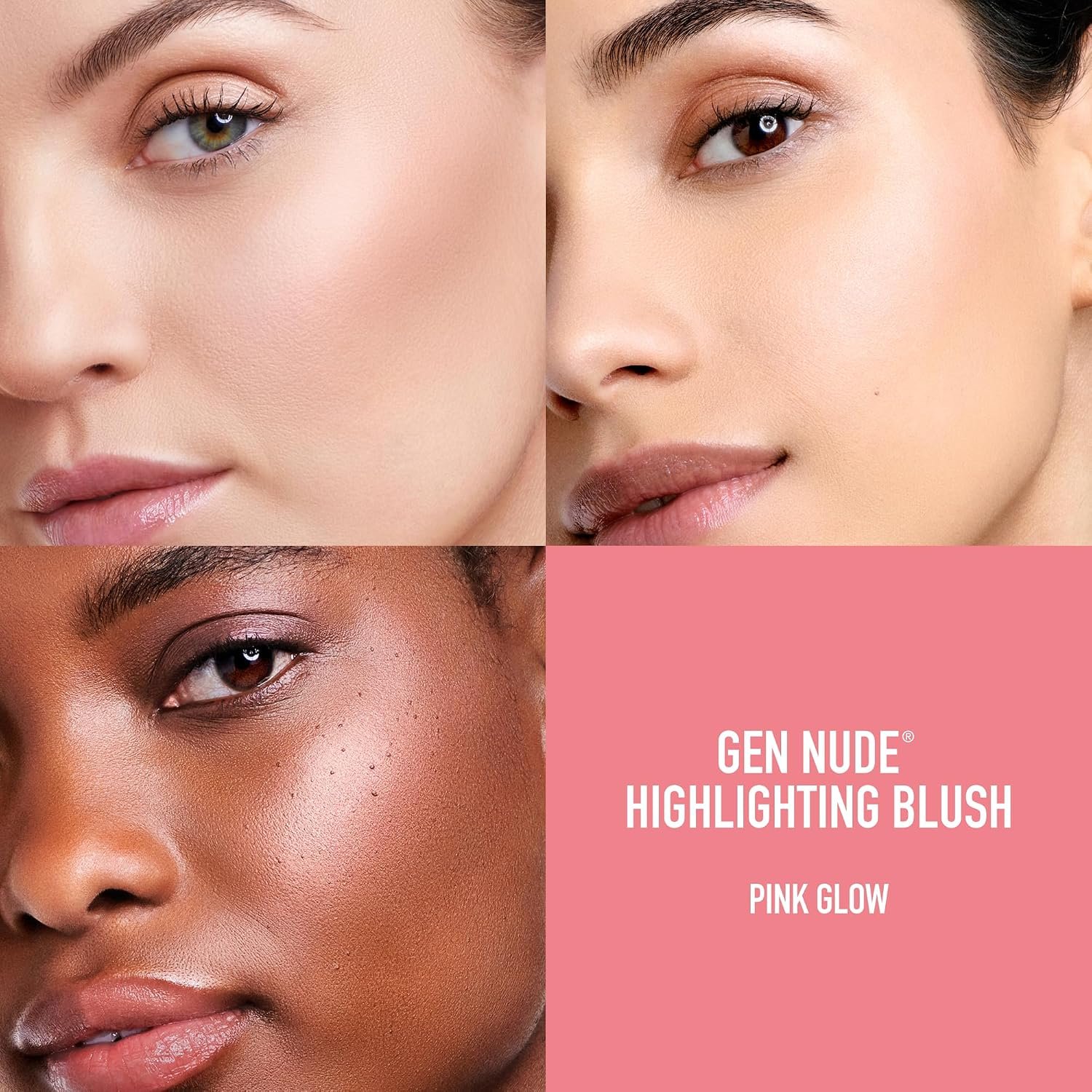 bareMinerals Gen Nude Highlighting Blush, Pink Glow, 3.2g - Image 5