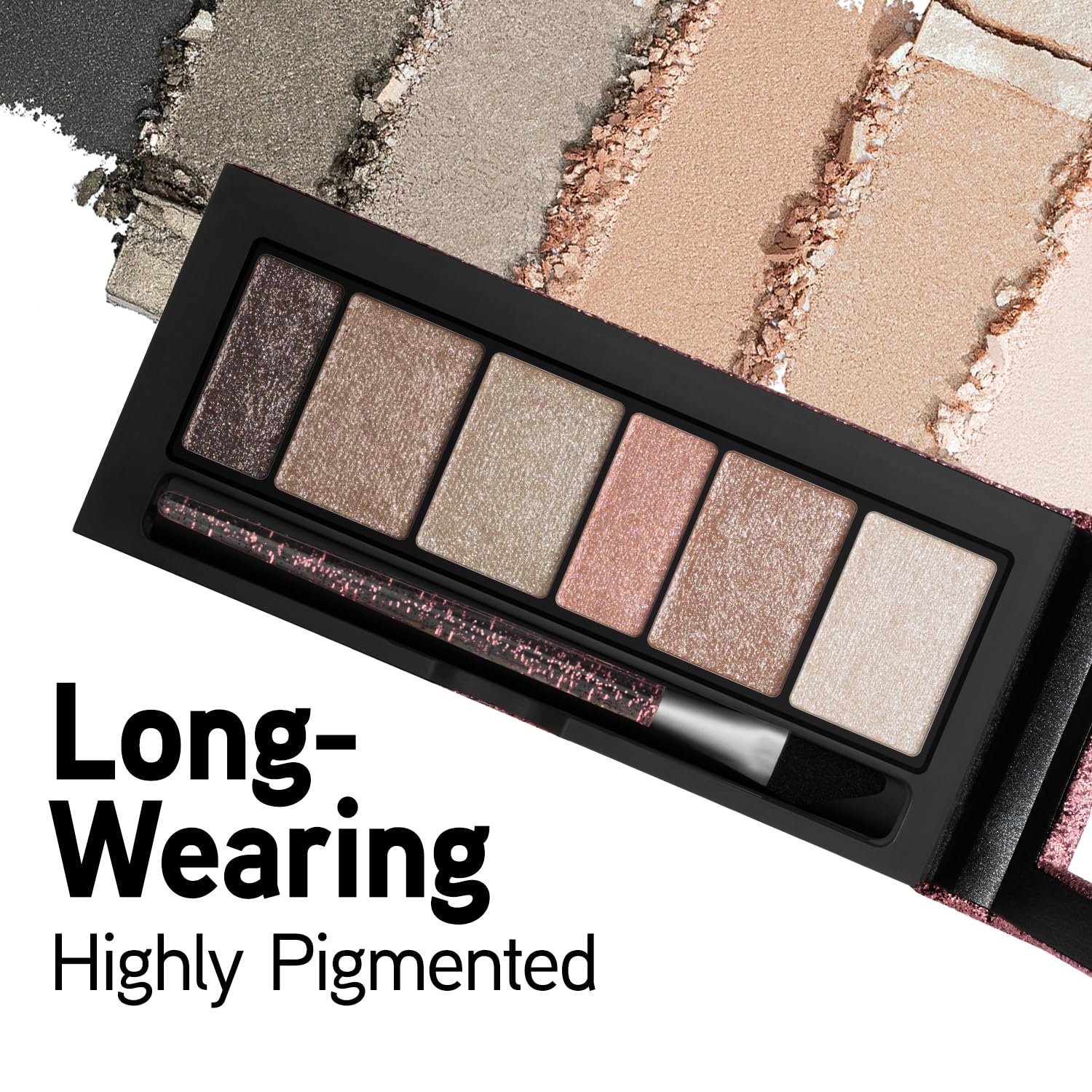 Physicians Formula Shimmer Strips Custom Eye-Enhancing Extreme Shimmer Shadow & Liner, Hypoallergenic Eyeshadow Palette with Reflective Liquid Powders – Nude Eyes - Image 6