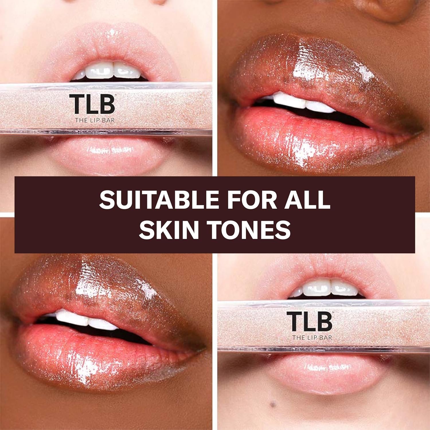 The Lip Bar - Lip Gloss, Trophy Wife (Champagne Shimmer) - Gloss Up Sheer Finish - Smooth, Not Sticky Formula - Coconut Oil, Olive Oil, Argan Oil & Vitamin E - Vegan & Cruelty Free - .30 fl oz - Image 3