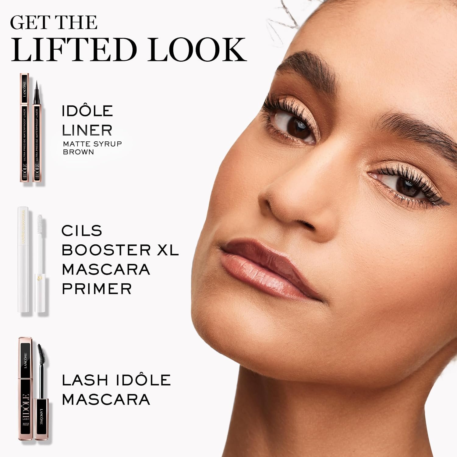 Lancôme Lash Idôle - Volumizing Mascara - Black - Instant Volume & Lift | Lash-Lifting Mascara for Instant Volume, Length & Lift - With Smudge-Proof Formula - 24H Wear Lengthening - Image 11