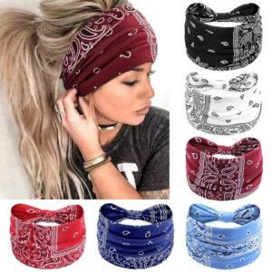 Awumbuk Wide Headbands for Women Kn...