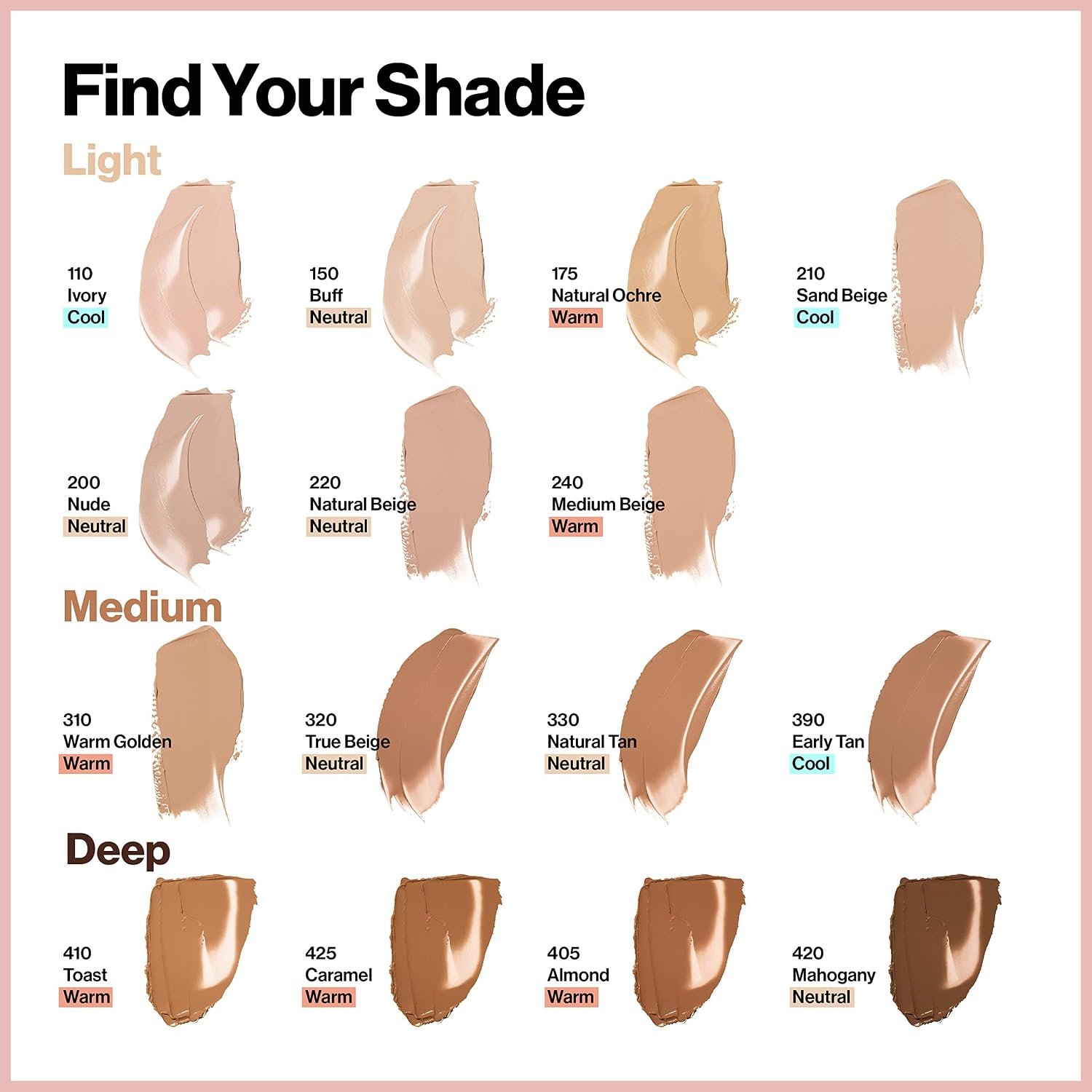 Revlon ColorStay Full Cover Foundation, 200 Nude, 1.0 fl oz | Full-coverage longwear matte foundation. Lightweight, heat & sweat resistant face makeup. - Image 4