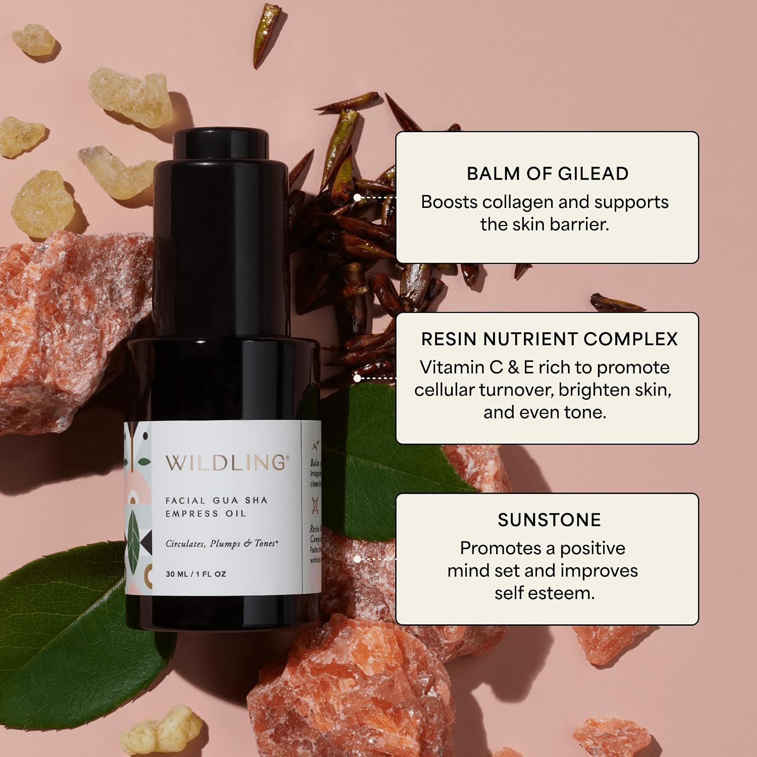 Wildling Barrier BFF Duo | Skin Barrier Supporting Essentials | Repairs + Plumps + Hydrates | Starnectar Barrier Protect Jelly Cleanser + Empress Oil Duo | Certified Organic + Natural + Cruelty Free - Image 2