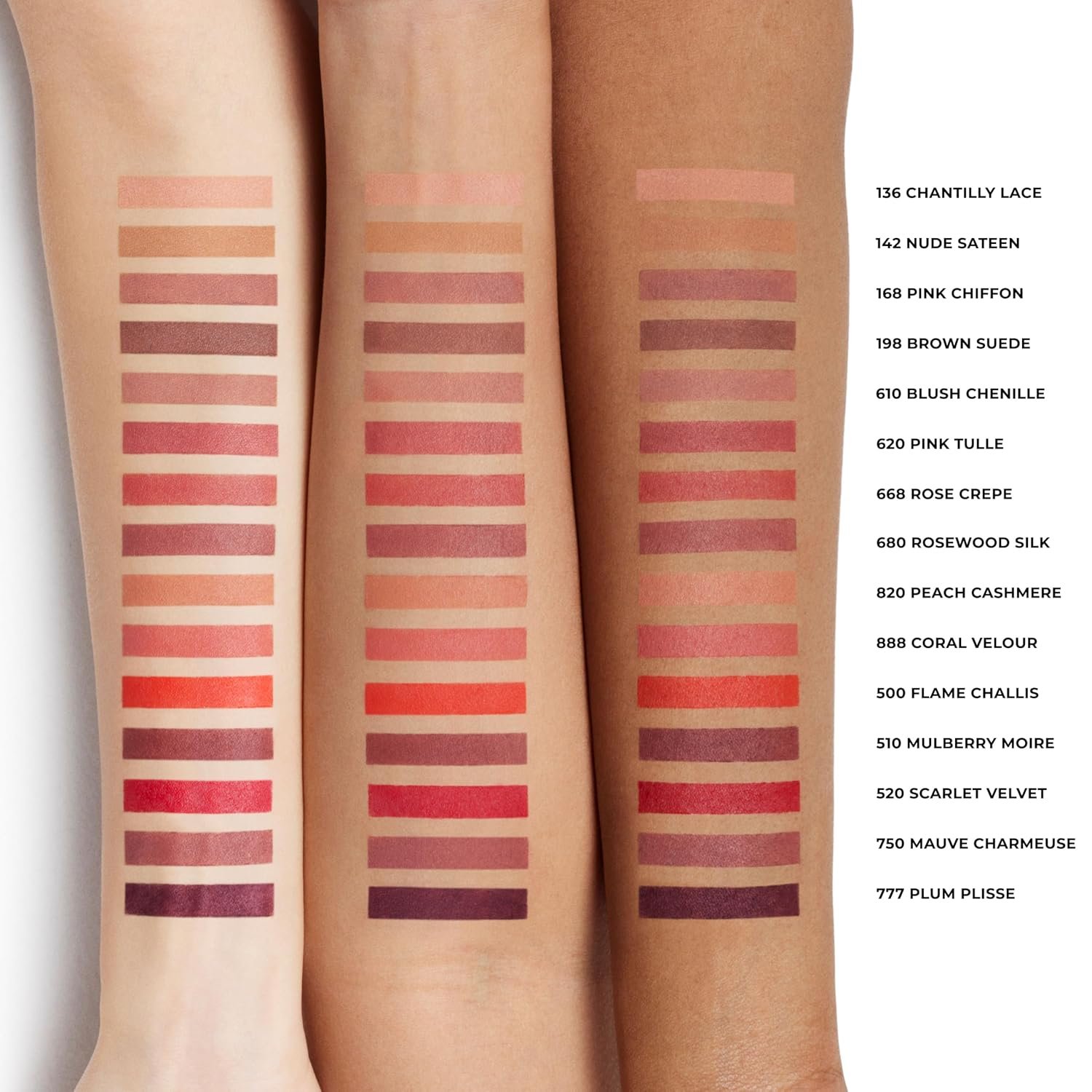 Laura Mercier Caviar Smoothing Matte Lipstick, 16HR Hydration, Long Lasting Wear, High Impact Color, Smudge- & Transfer-Proof, Hyaluronic Acid and Vitamin E Infused - Image 4