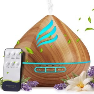 500ML Essential Oil Scent Diffuser:...