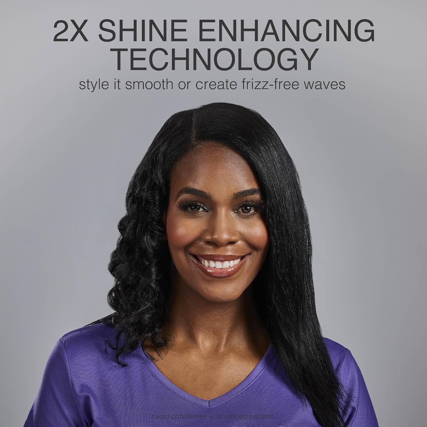 Remington Shine Therapy 1 Inch Hair Straightener, Argan Oil & Keratin | Keratin ceramic plates deliver smooth results; this flat iron reduces frizz for ideal hair styling. - Image 9