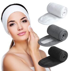 Denfany Spa Headband Soft Terry Clo...