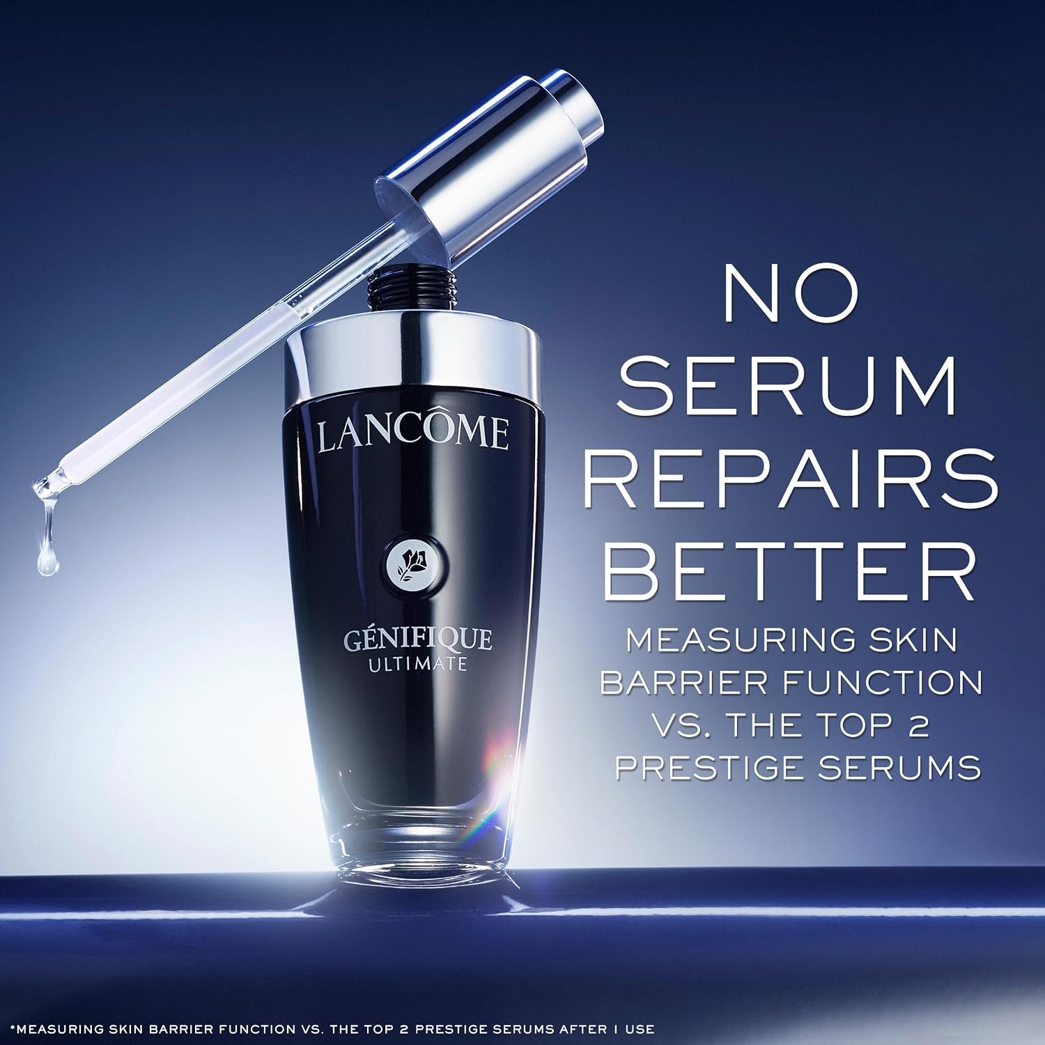Lancôme Génifique Ultimate Recovery Serum - Hydrating Anti Aging Face Serum | Refillable Face Serum - Hyaluronic Acid & Beta Glucan - Moisture Barrier Repair, Radiance & Firmness - Hydrate & Plumps Skin - Image 2