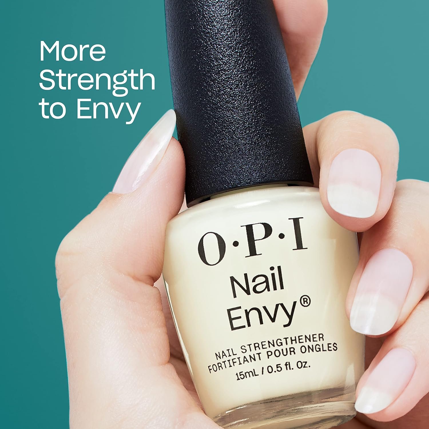 OPI Nail Envy Nail Strengthener | Clear & Opaque Nail Polish Treatment | Strengthen Weak & Thin Nails | Repair - Image 7