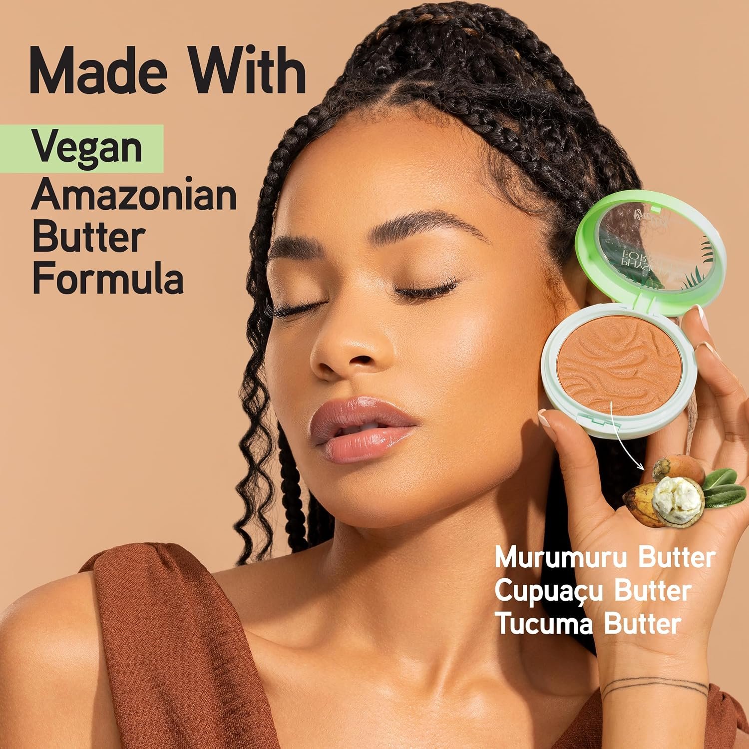 Physicians Formula Murumuru Butter Bronzer, Moisturizing, Nourishing Blend for Silky All-Day Luminous Glow, Dermatologist Tested, Hypoallergenic, Cruelty-Free -Bronzer - Image 4
