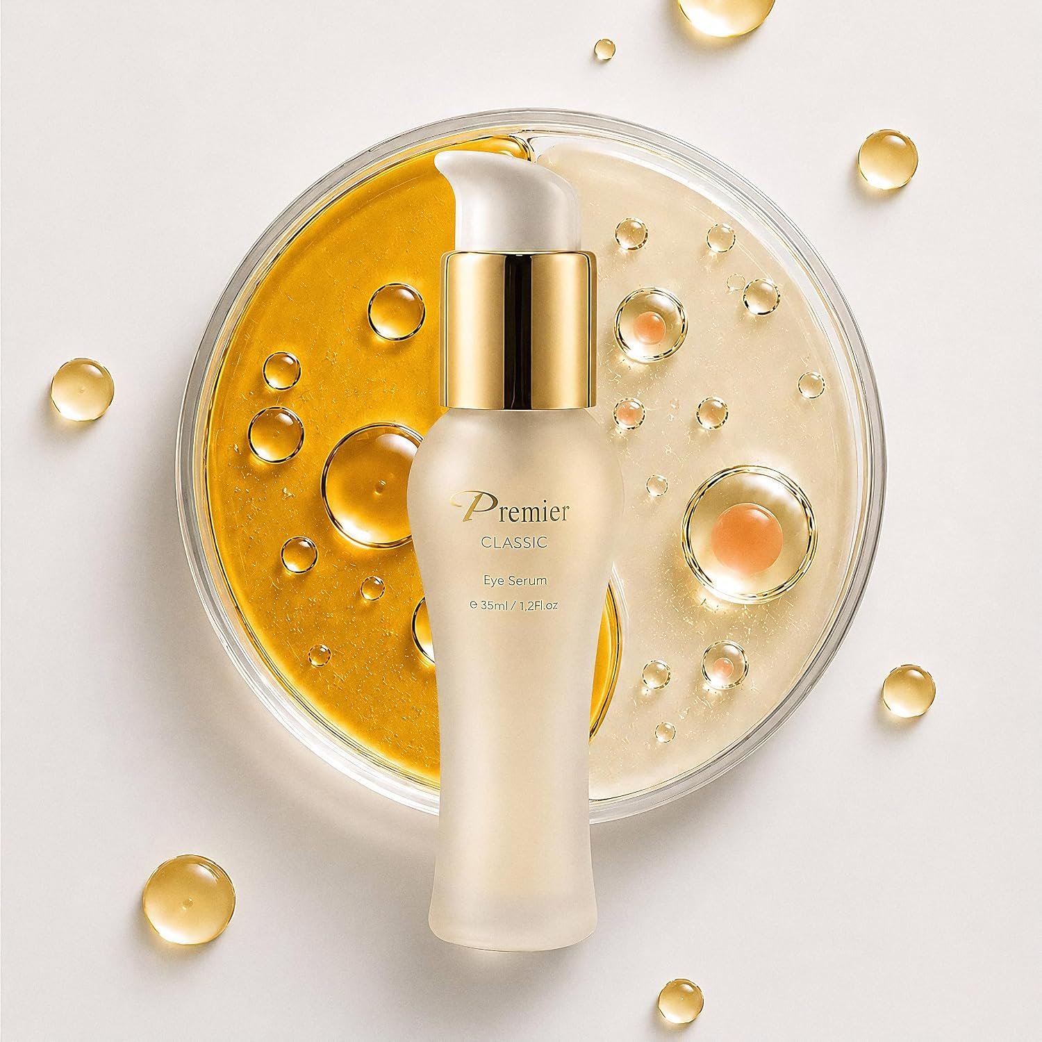 Premier Dead Sea Eye Serum | Dark Circles, Puffiness & Fine Lines | 35ml | Hypoallergenic, Age Defying helps minimize wrinkles, Dark circles, Sagging skin, Reduce bags, with vitamins A & E - Image 2