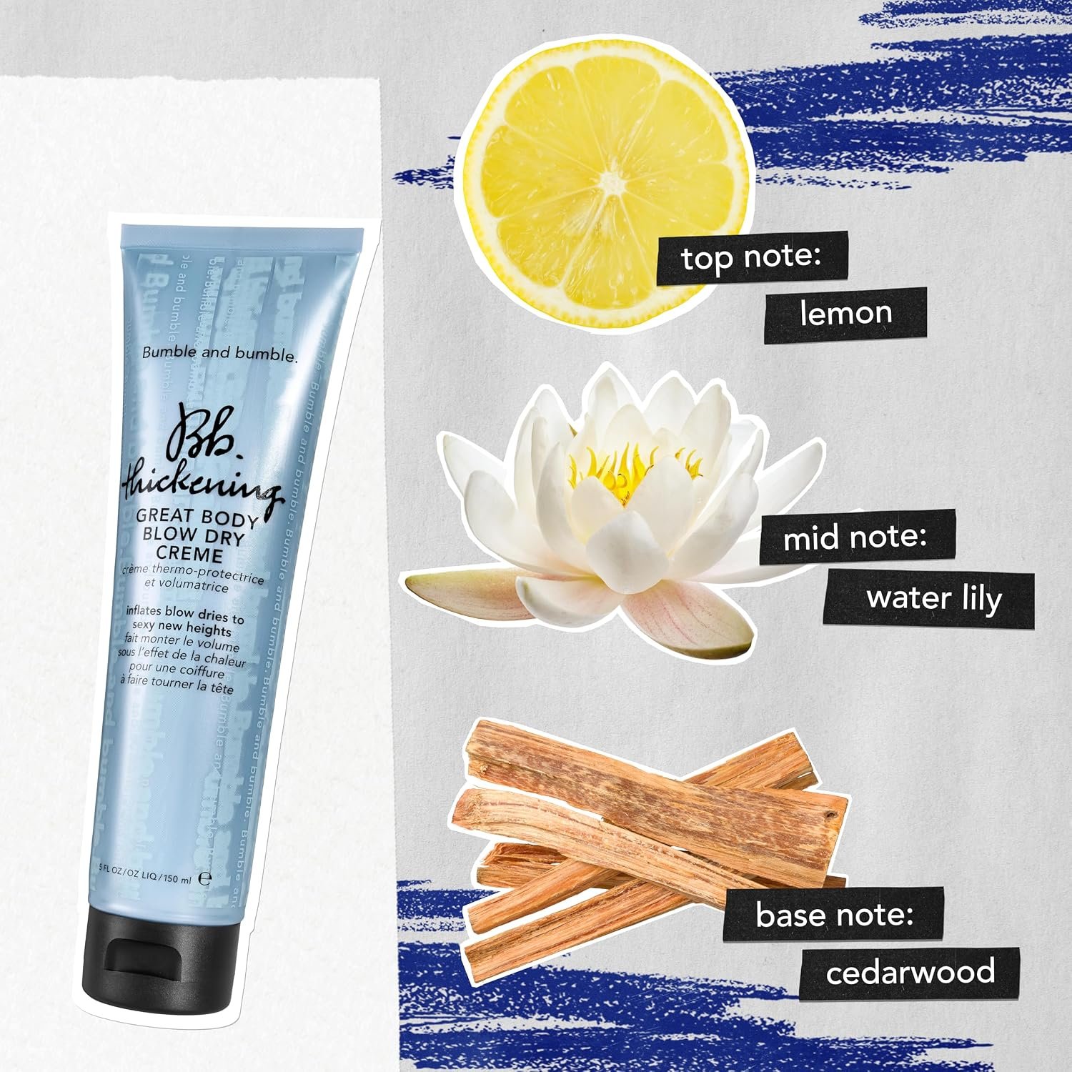 Bumble and bumble. Thickening Great Body Volumizing Blow Dry Cream | For Voluminous Blowouts | Heat Protection | For Fine to Medium Wavy, Straight Hair Types, 5 Fl Oz - Image 8