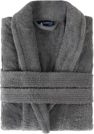 Relaxed Fit Womens Bathrobe 100% Tu...