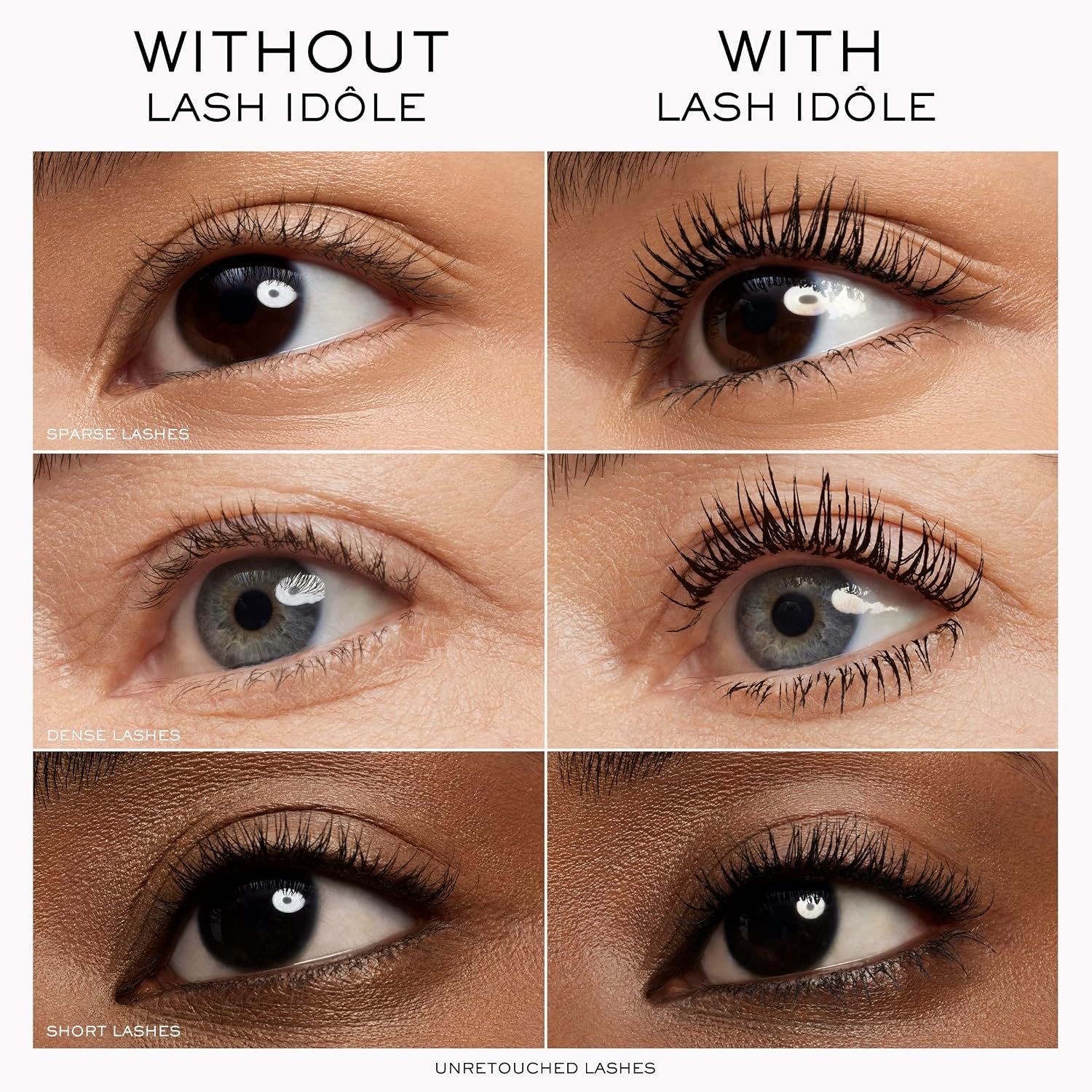 Lancôme Lash Idôle - Volumizing Mascara - Black - Instant Volume & Lift | Lash-Lifting Mascara for Instant Volume, Length & Lift - With Smudge-Proof Formula - 24H Wear Lengthening - Image 4