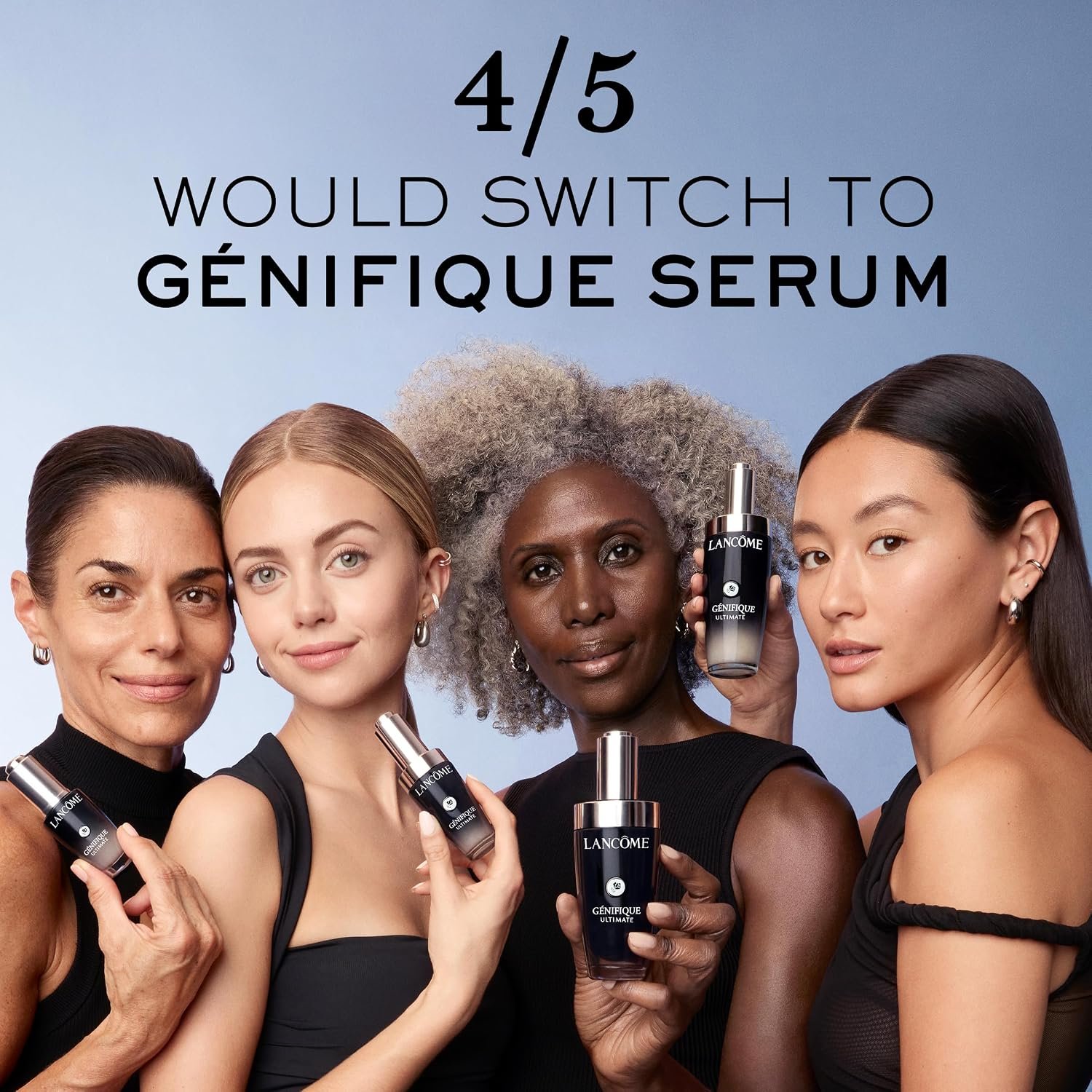 Lancôme Génifique Ultimate Recovery Serum - Hydrating Anti Aging Face Serum | Refillable Face Serum - Hyaluronic Acid & Beta Glucan - Moisture Barrier Repair, Radiance & Firmness - Hydrate & Plumps Skin - Image 5