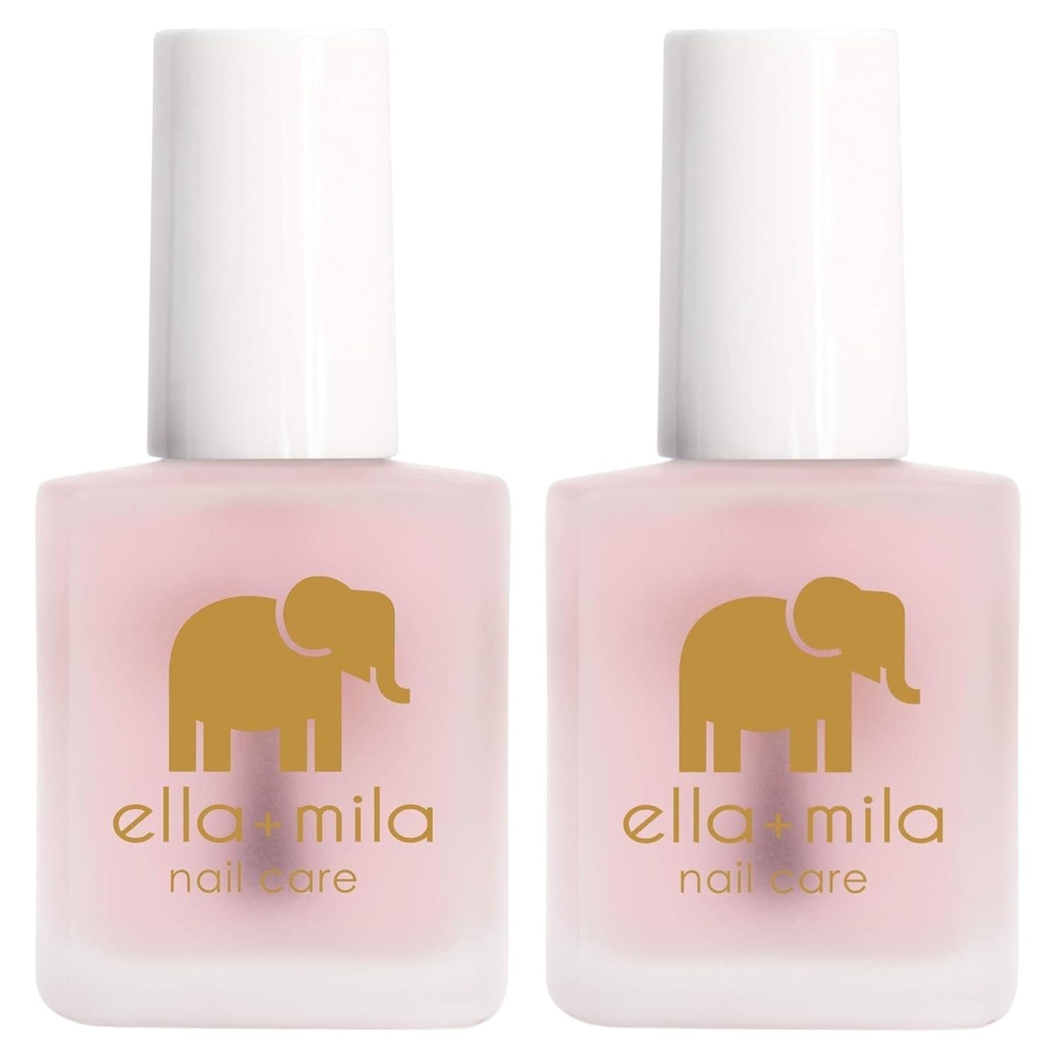 ella+mila First Aid Kiss Nail Strengthener & Growth Treatment, 2-Pack