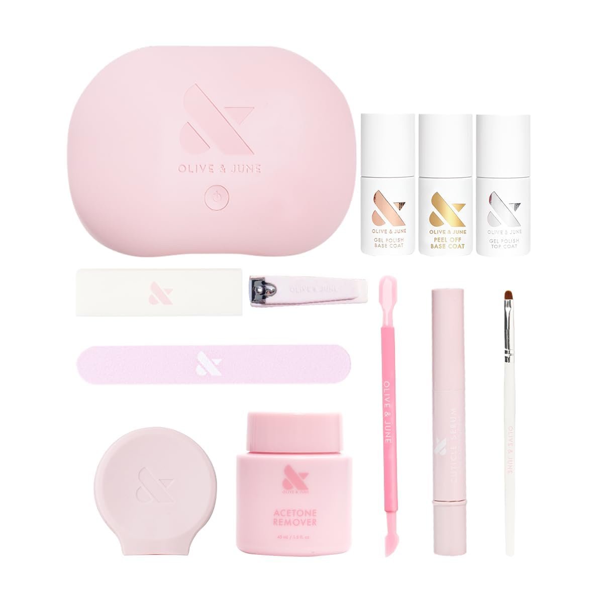 Olive & June Gel Mani System Set with LED Lamp
