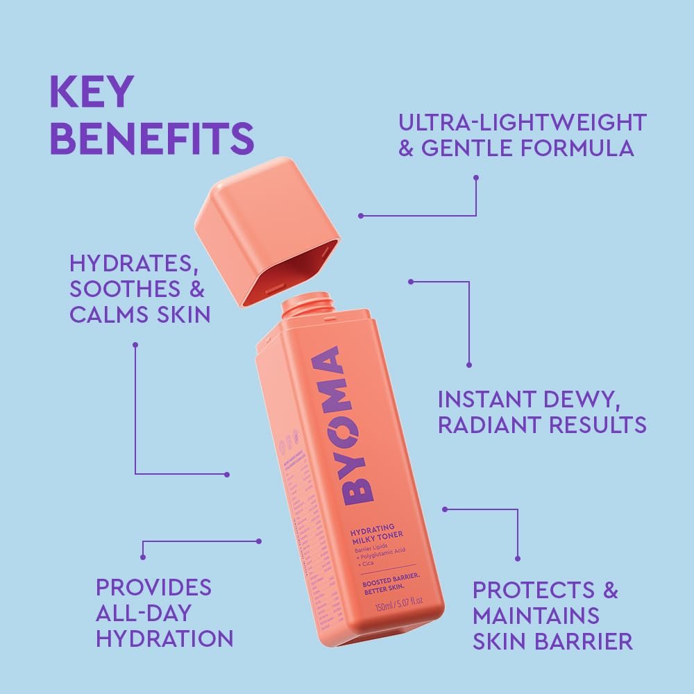 BYOMA Milky Toner - Hydrating Face Toner, Moisturizing, Korean Skincare - Image 4
