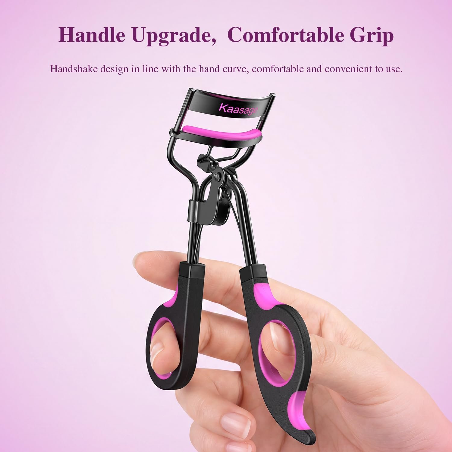Kaasage Eyelash Curler with Pads, Achieve Perfect Curls in 5 Seconds - Image 5