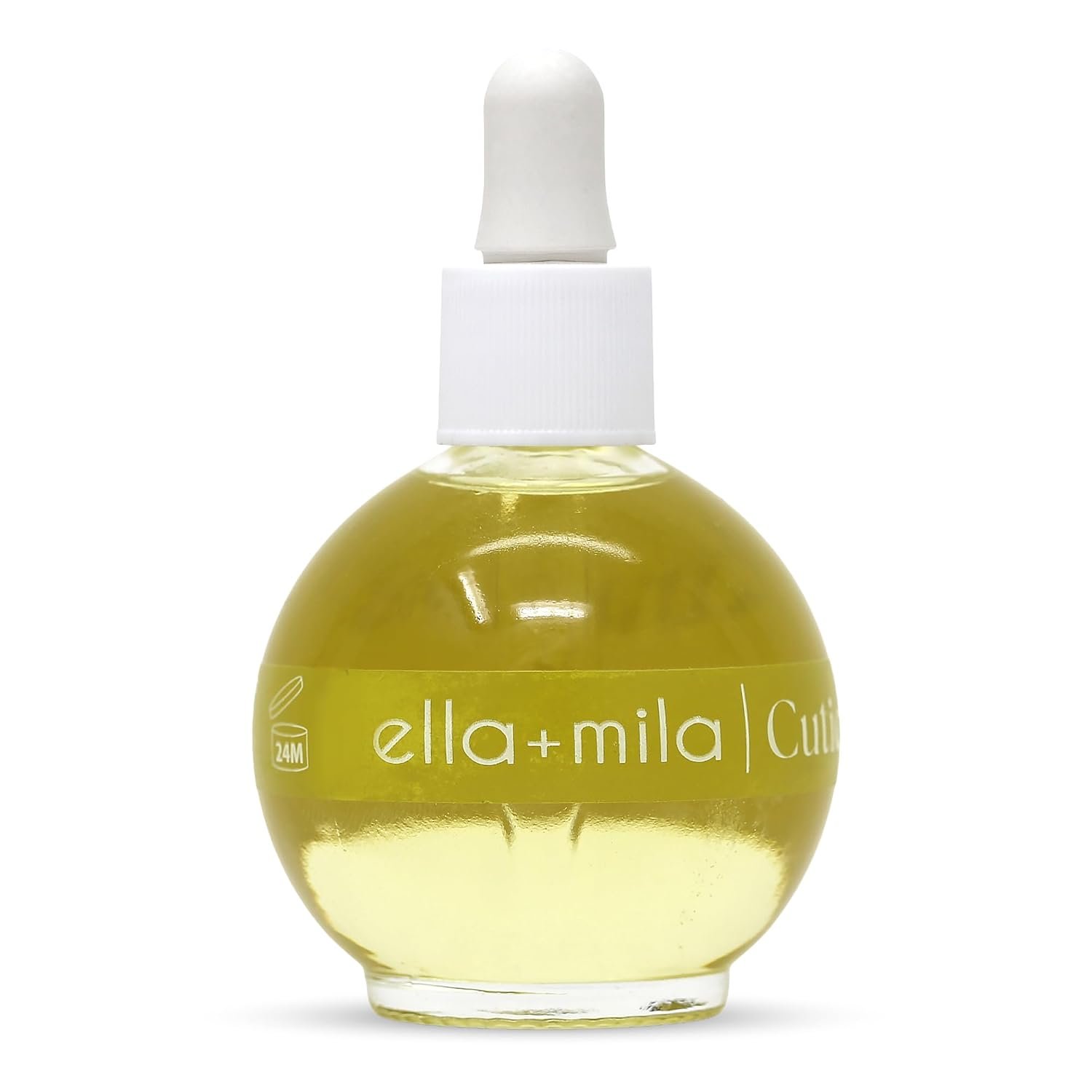 ella+mila Cuticle Oil for Nails - Tsubaki & Argan, Vegan, 2.3 fl oz