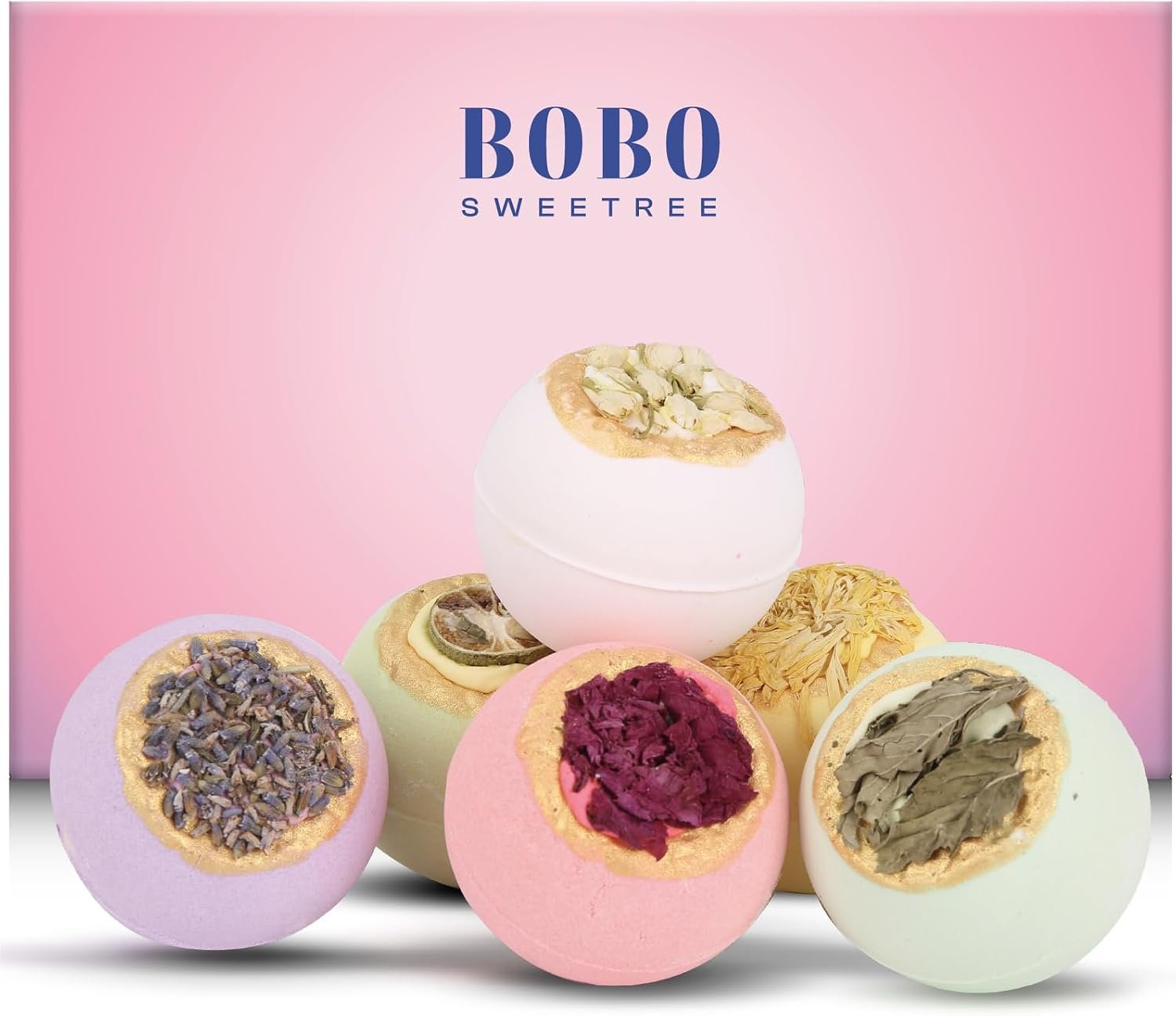 Bath Bombs Gift Set for Women, 6 La...