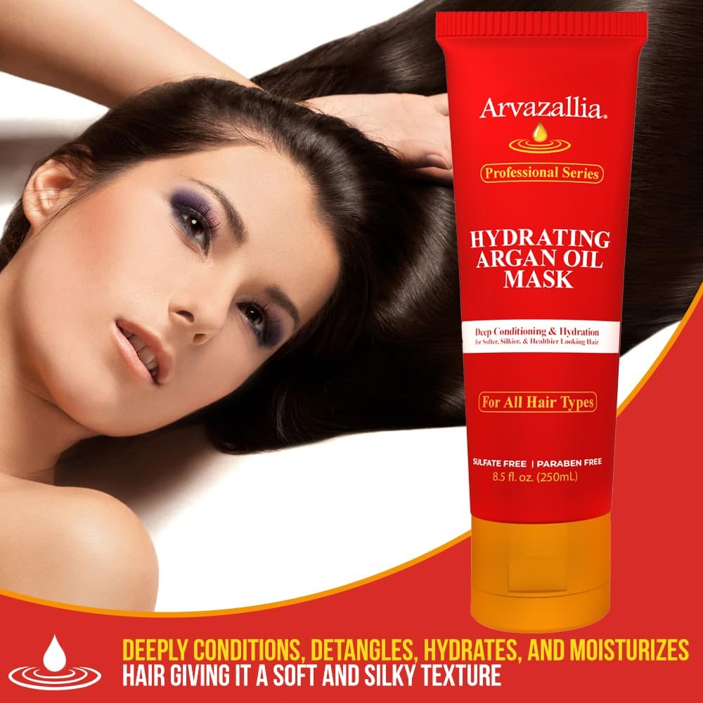 Arvazallia Hydrating Argan Oil Hair...