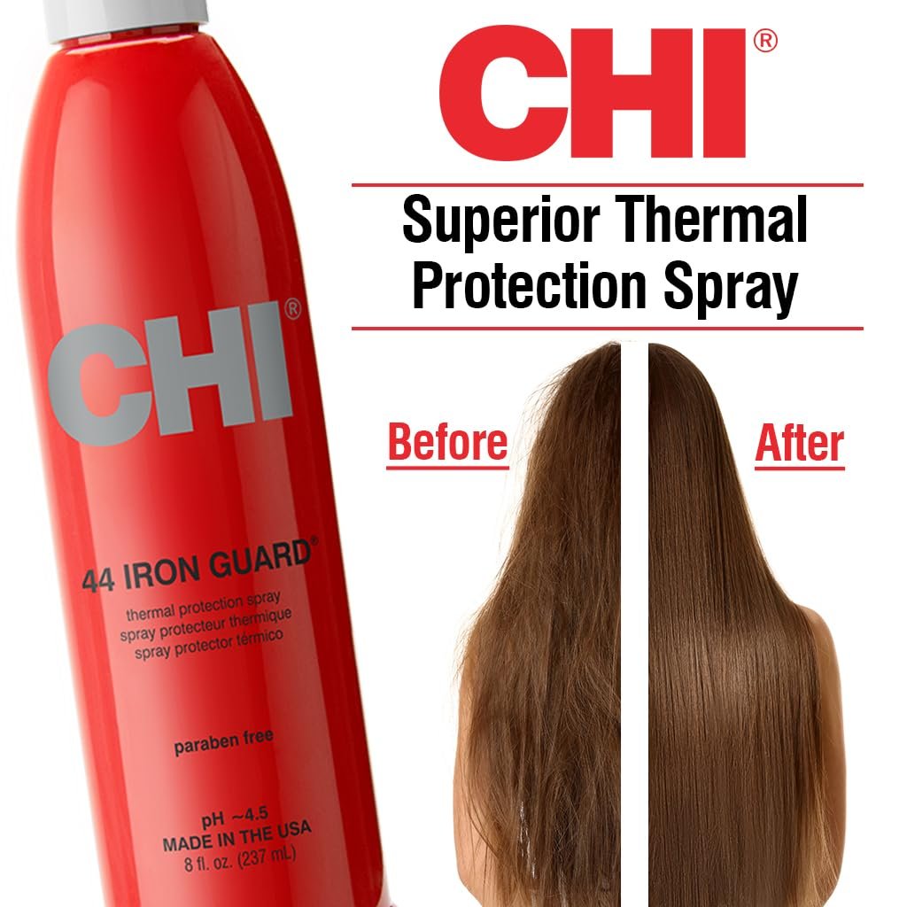 CHI 44 Iron Guard Thermal Protection Spray for Hair, 8 Oz - Image 5