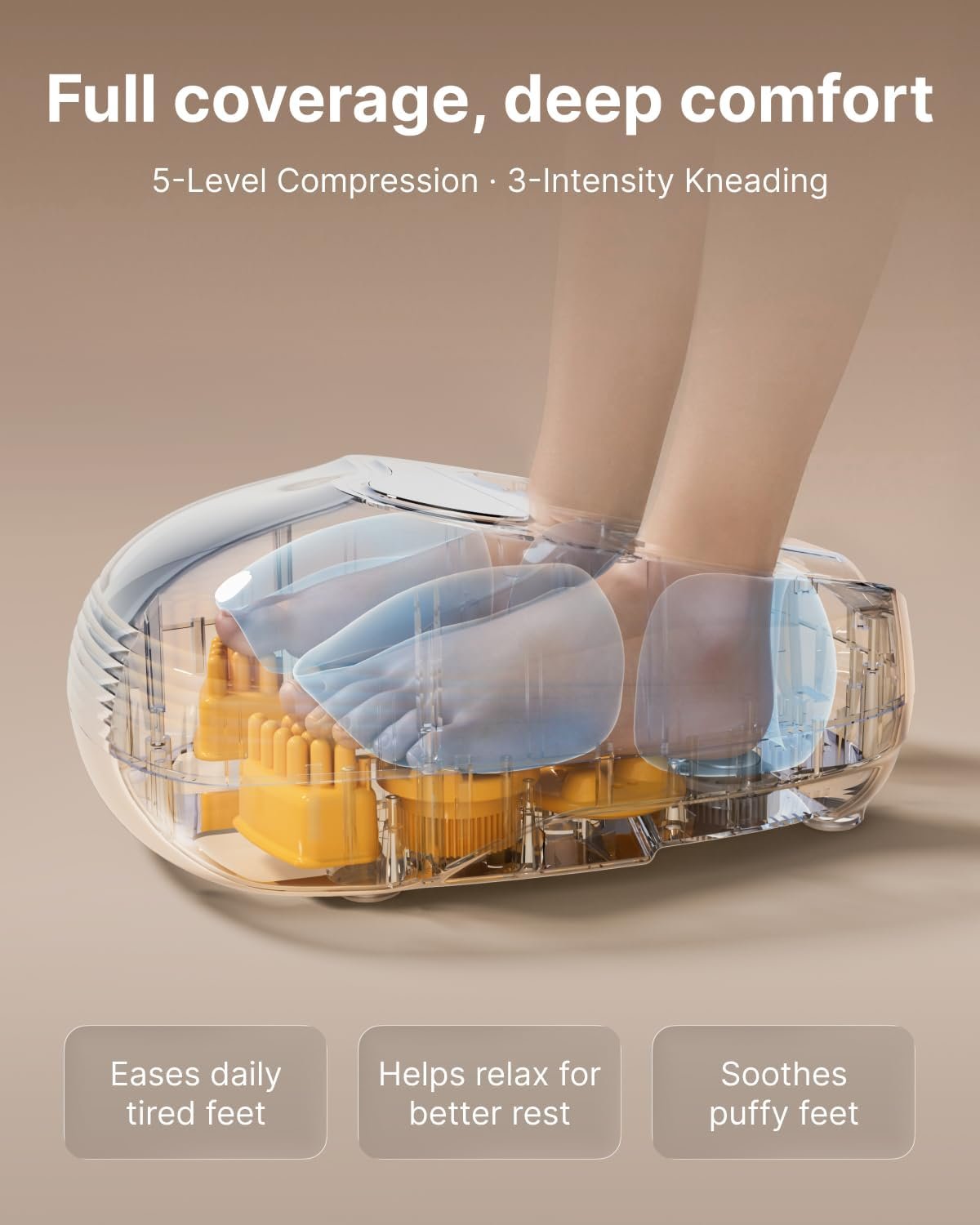 RENPHO Thermacool 2-in-1 FSA Foot Massager with Heat & Cold, HSA Eligible - Image 4