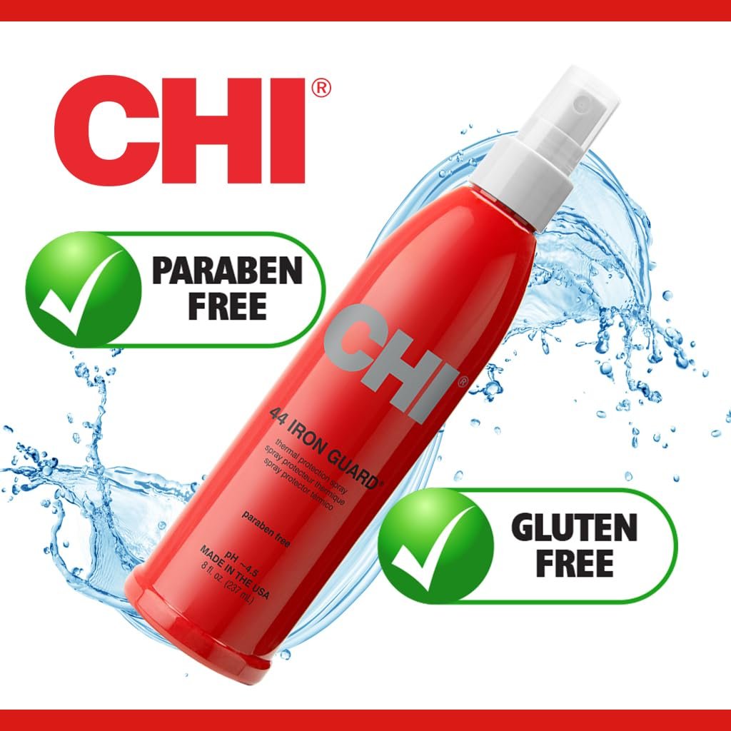 CHI 44 Iron Guard Thermal Protection Spray for Hair, 8 Oz - Image 7