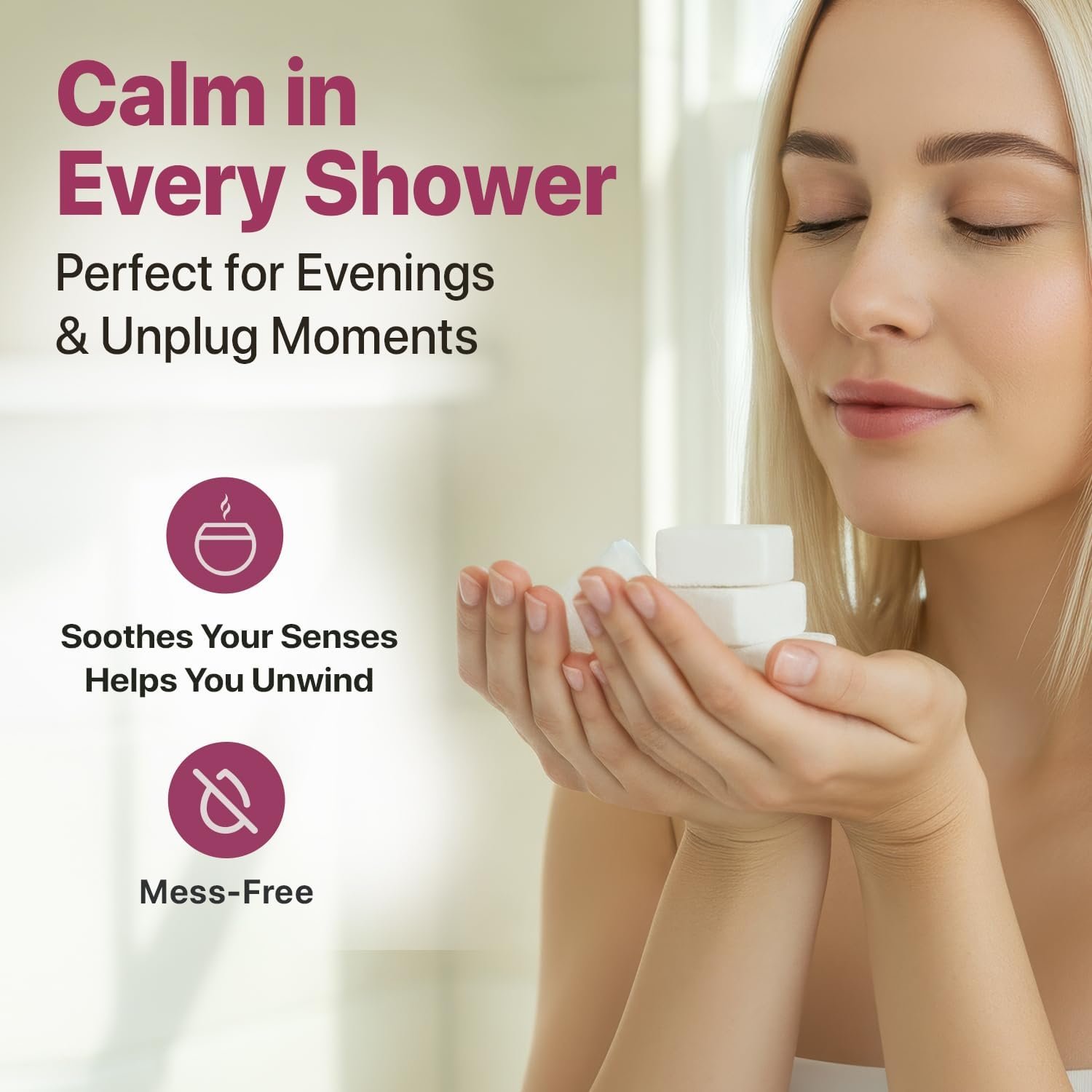 Shower Steamers Aromatherapy - USA Made with Natural Ingredients - Image 3