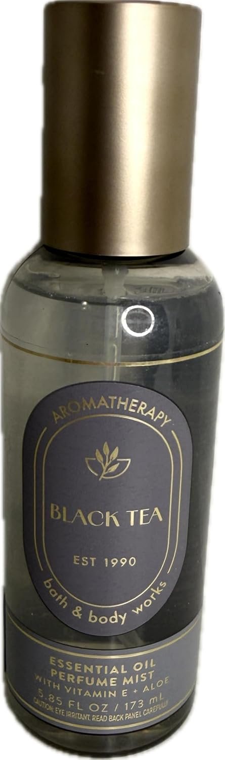 Bath & Body Works Aromatherapy Black Tea Essential Oil Mist 5.85 Ounces