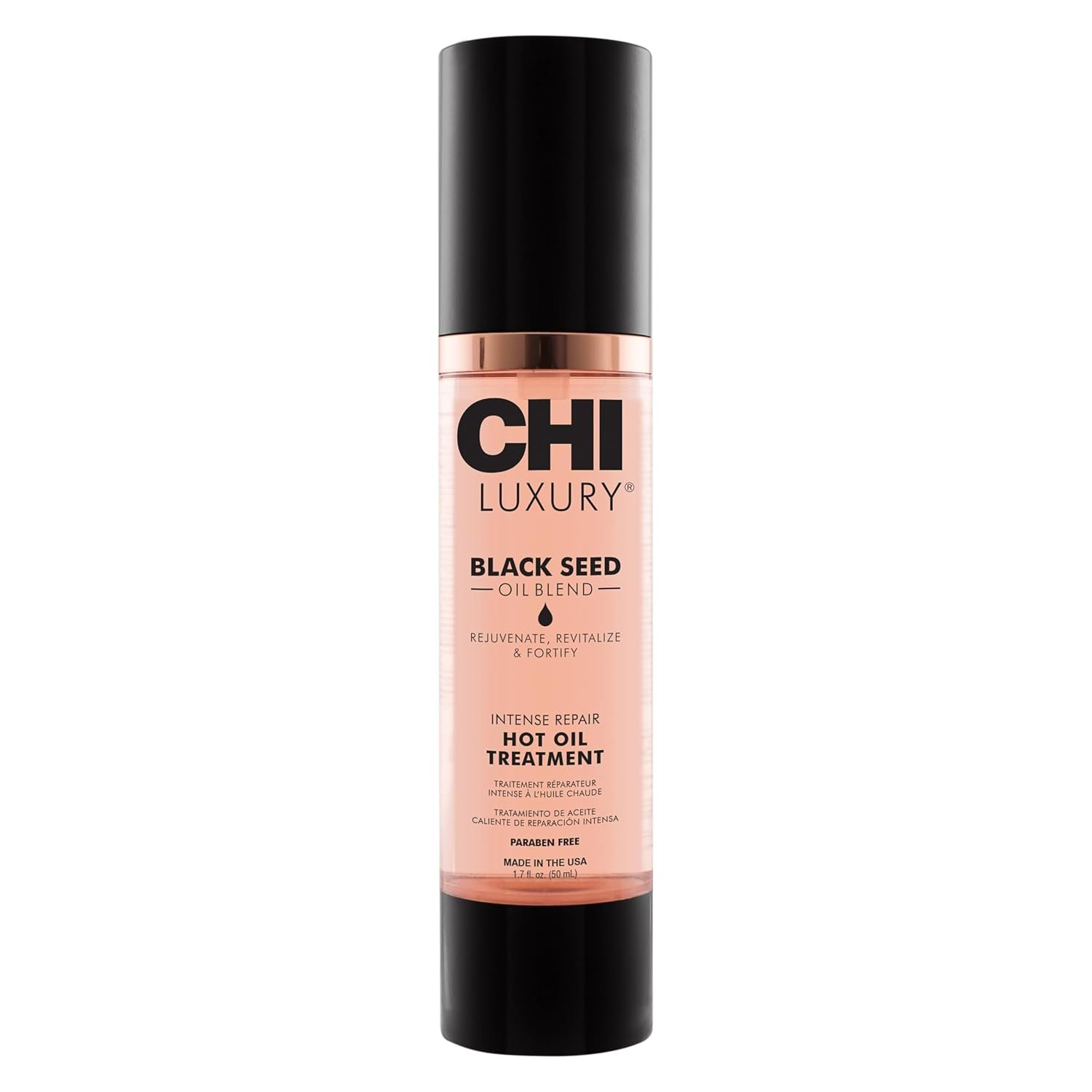 CHI Luxury Black Seed Oil Intense Repair Hot Oil Treatment, 1.7 Oz