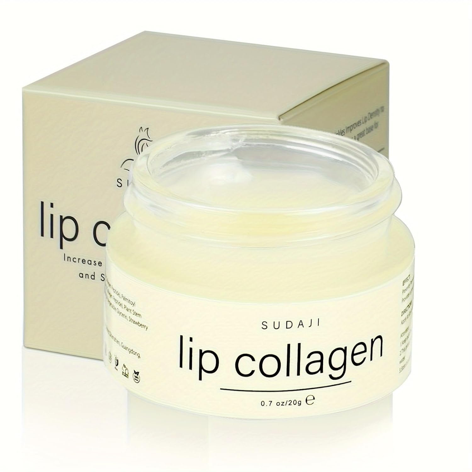 Collagen + Peptide Overnight Lip Mask, Visibly Plumps & Softens 0.7oz
