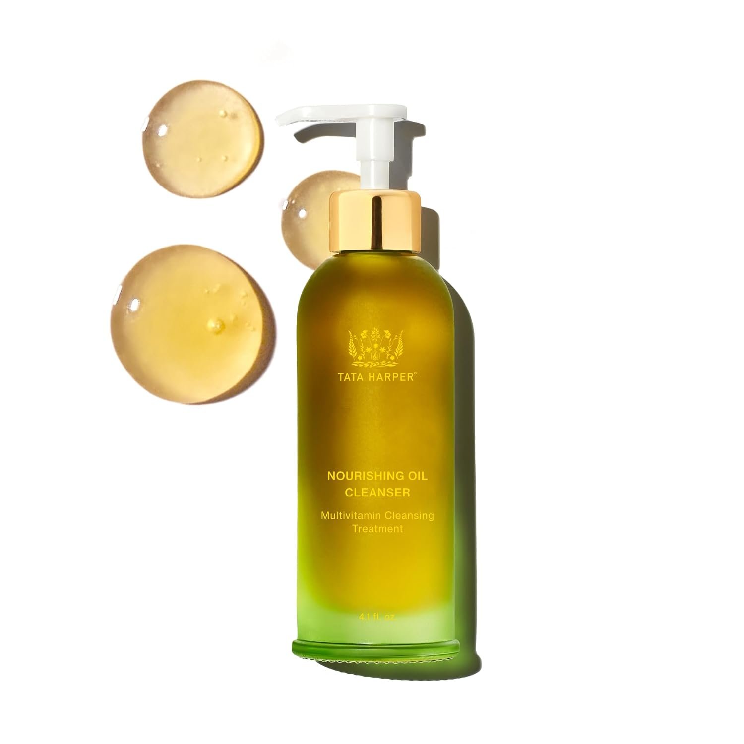 Tata Harper Nourishing Oil Cleanser, Gentle Makeup Removing Cleanser, Cleansing Oil, Natural Skincare, 125ml