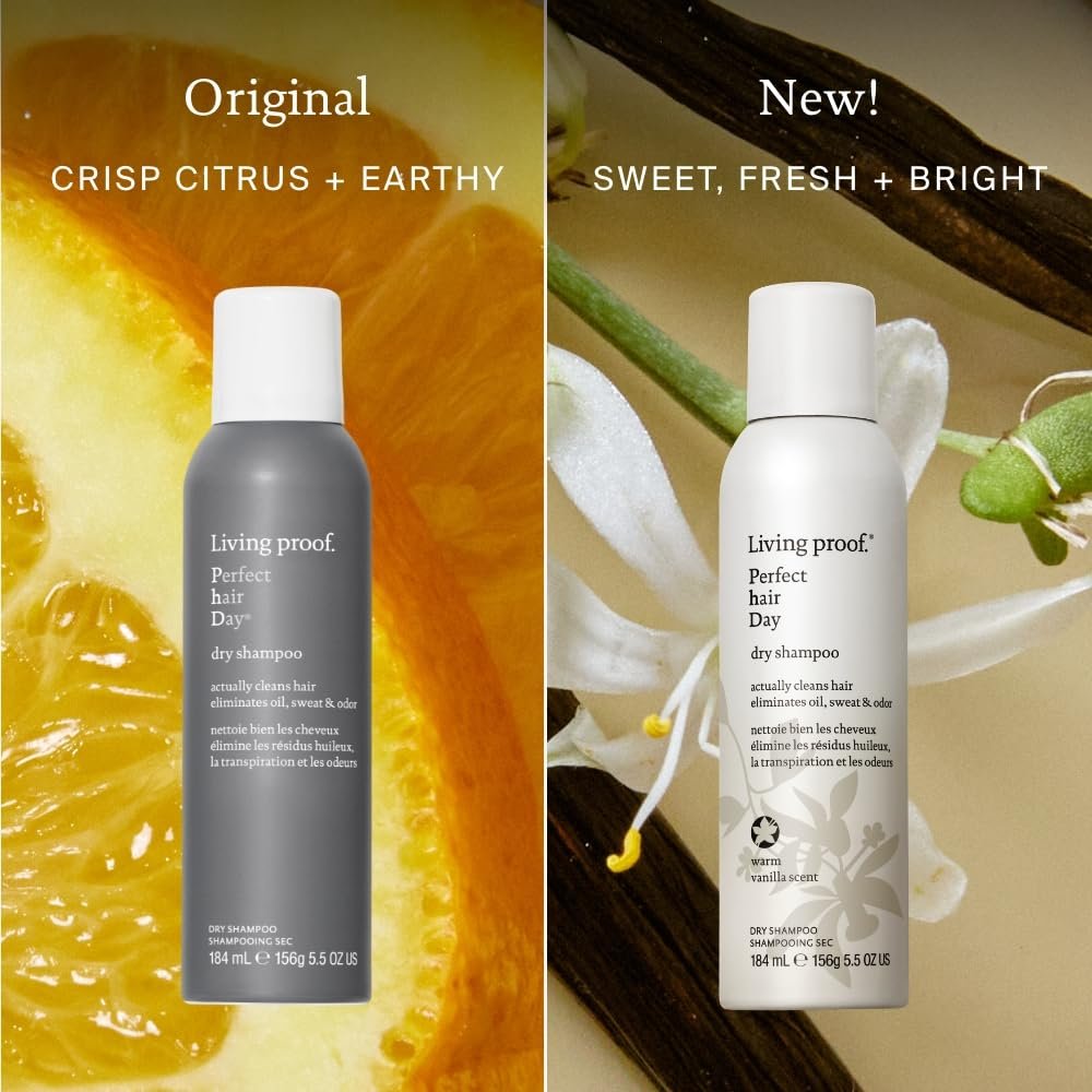 Living Proof Dry Shampoo, Perfect hair Day, Dry Shampoo for Women and Men, 5.5 oz, Limited Edition Vanilla Scent - Image 6