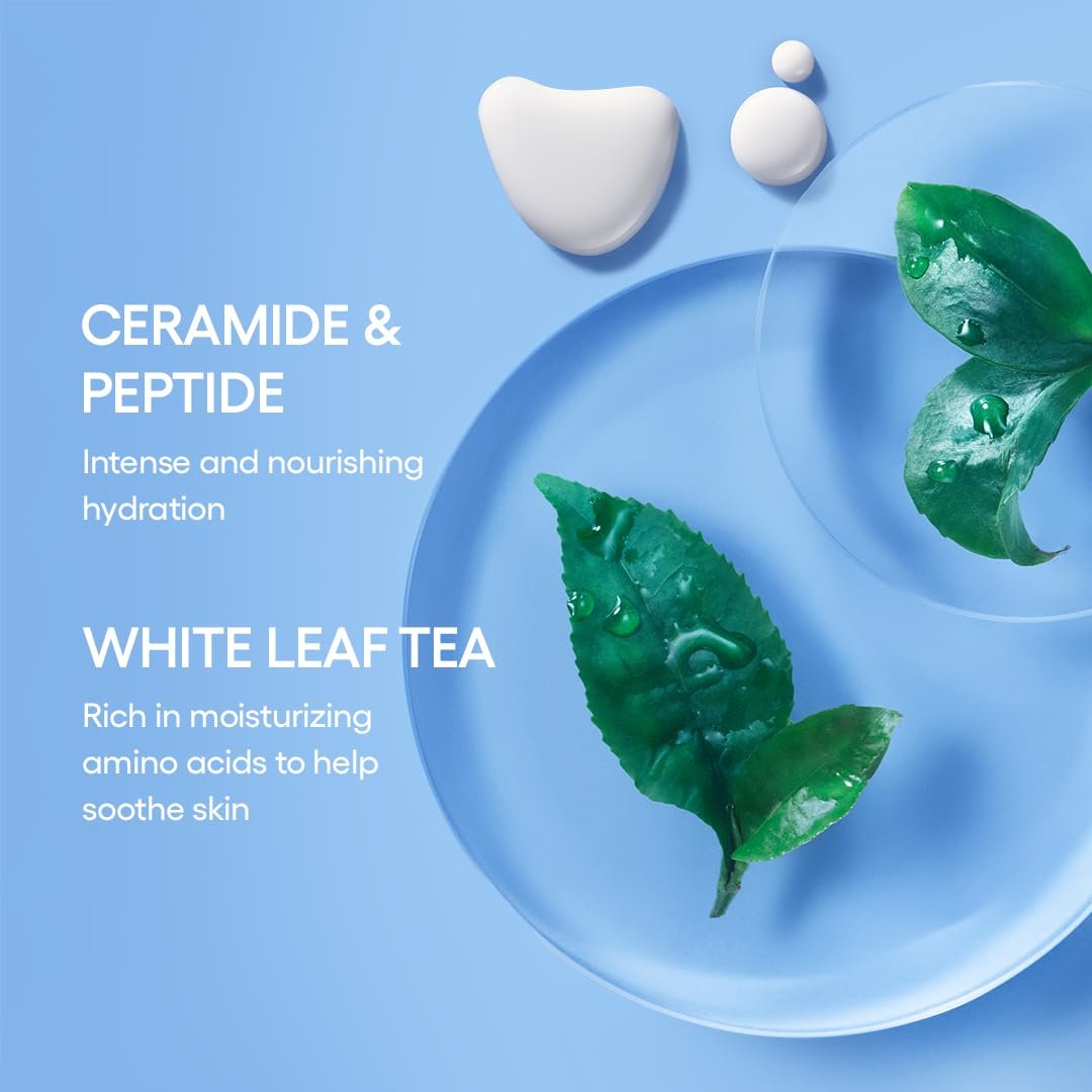 LANEIGE Water Bank Blue Hyaluronic Cream Moisturizer: Hydrating Korean Face Cream with Squalane & Ceramide for Skin Barrier Support, Dermatologist-Tested - Image 7