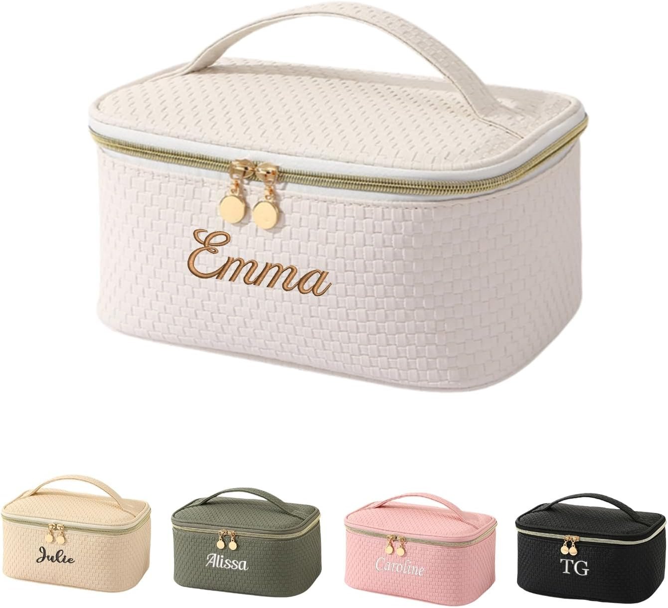 GOPHIE custom makeup bag Embroidery...