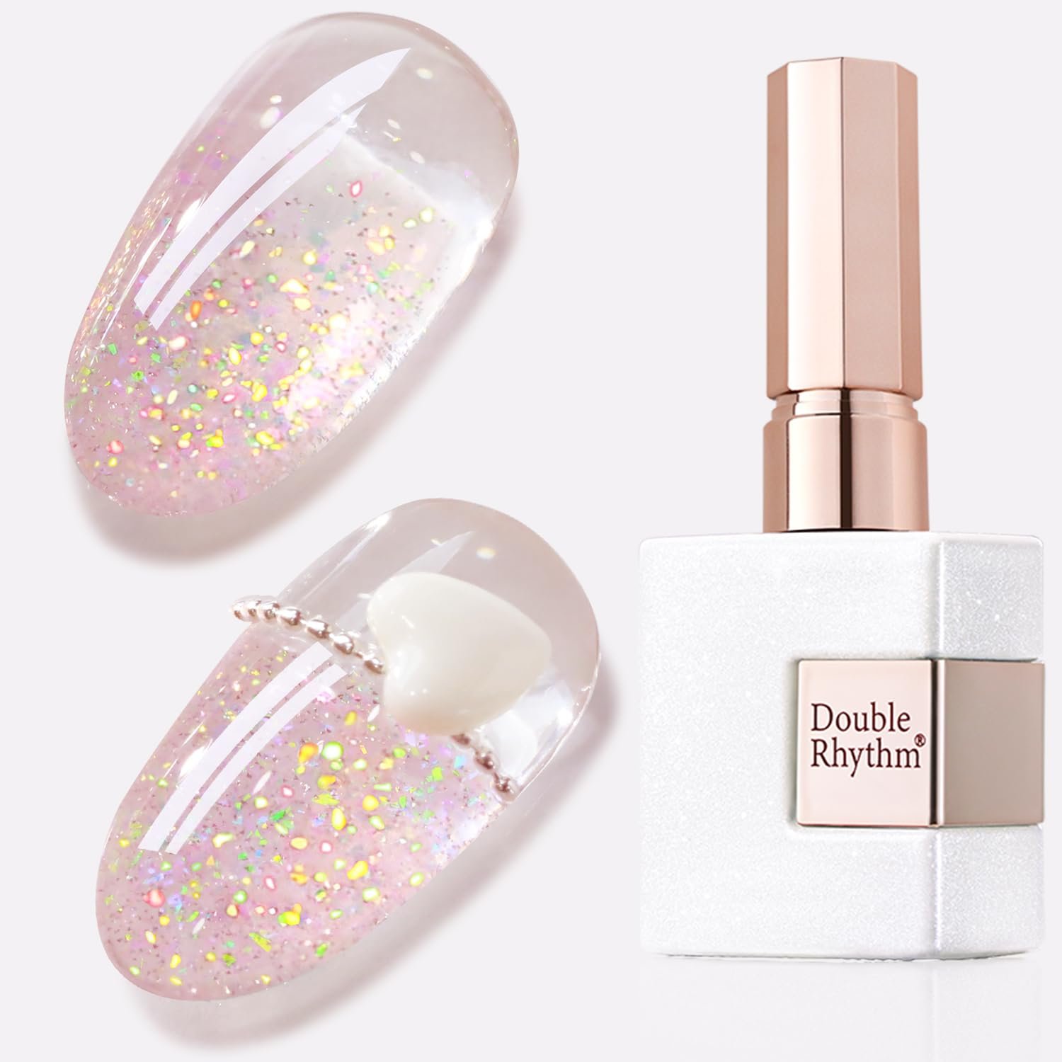 Double Rhythm 0.5Oz Glitter Gel Pol...