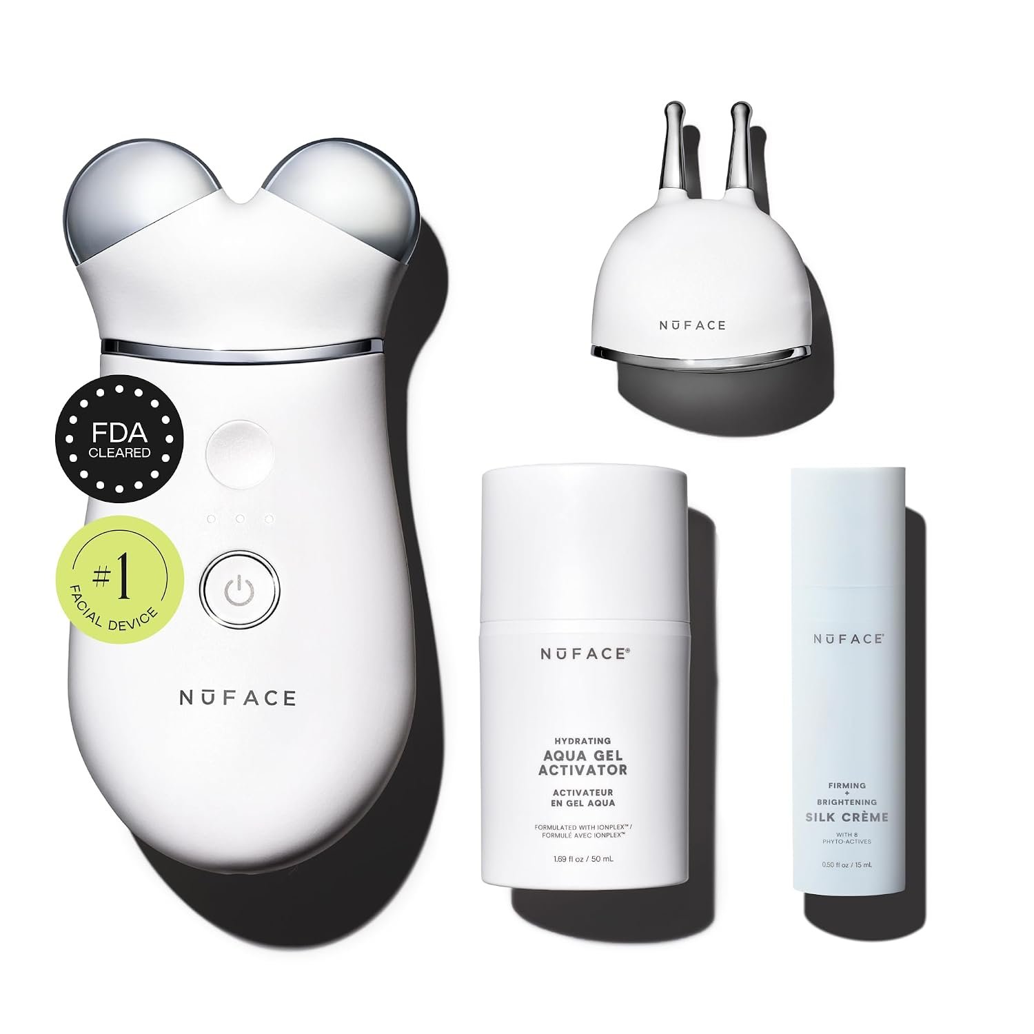 NUFACE Trinity+ Facial Massager + L...