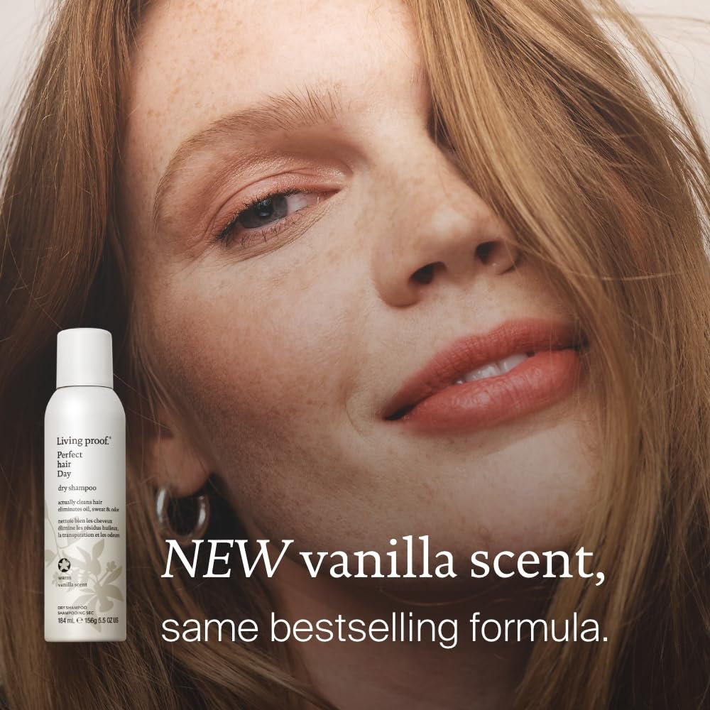 Living Proof Dry Shampoo, Perfect hair Day, Dry Shampoo for Women and Men, 5.5 oz, Limited Edition Vanilla Scent - Image 2