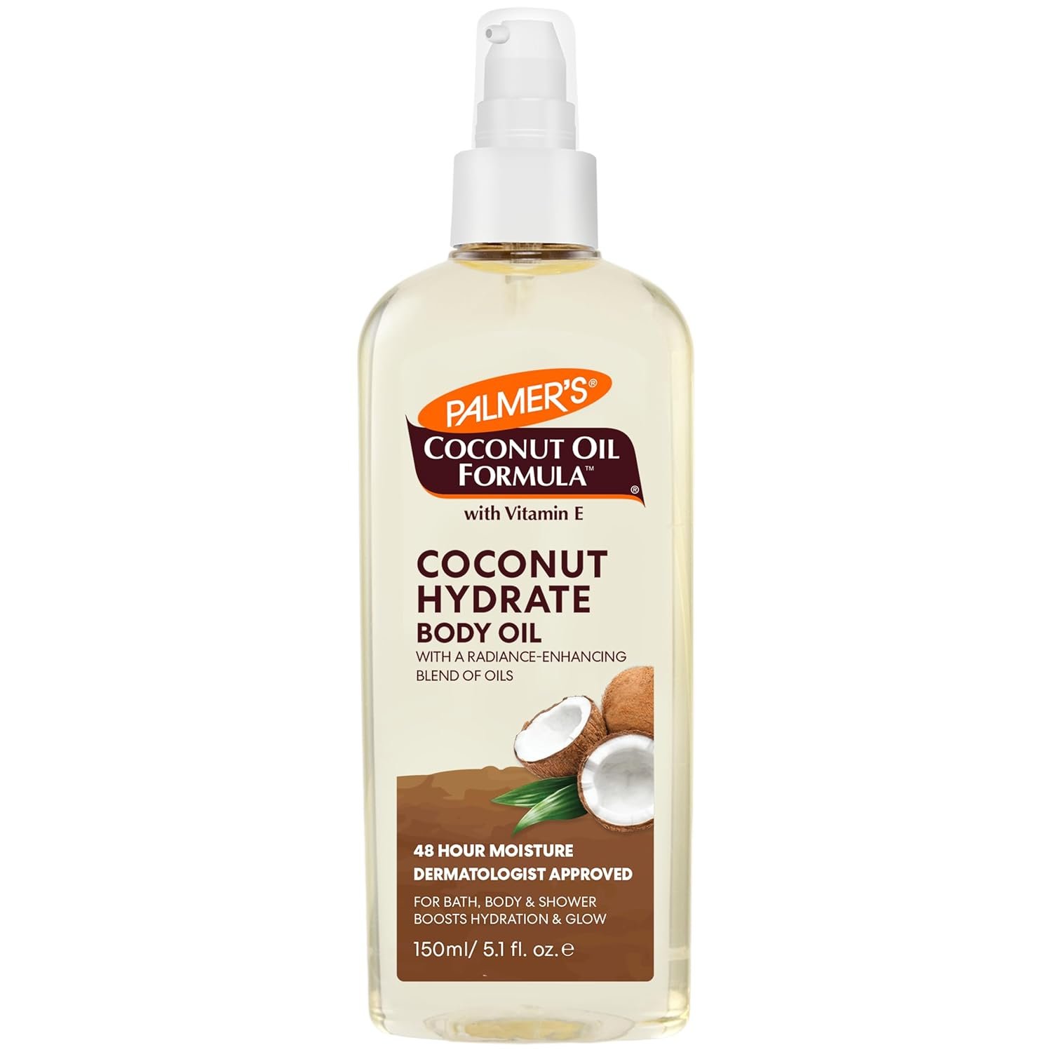 Palmer's Coconut Body Oil Moisturizer Spray for Dry Skin (5.1 Oz)