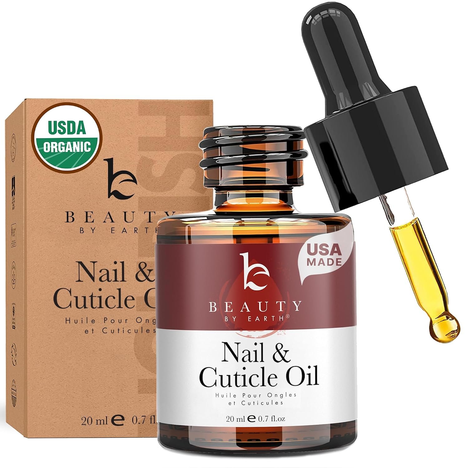 Organic Nail and Cuticle Oil –...